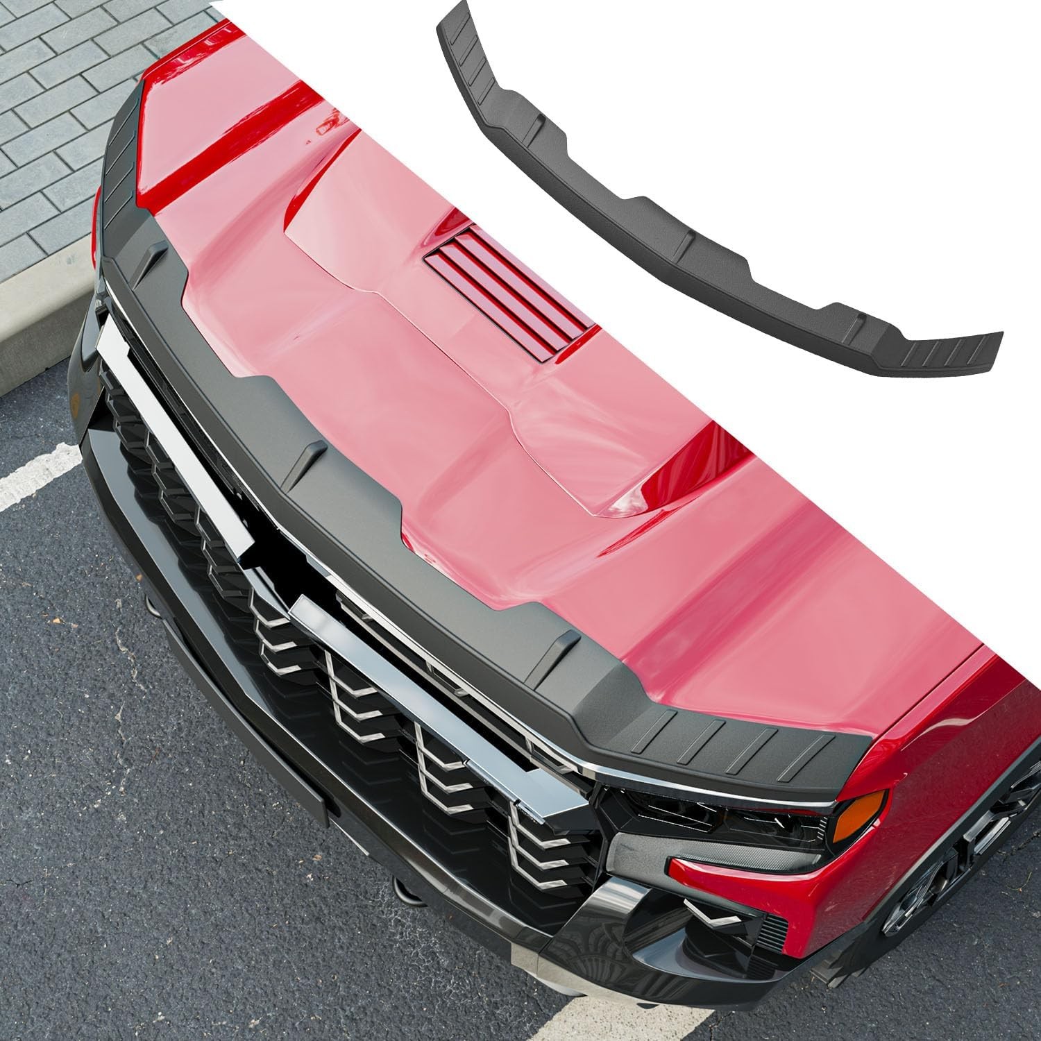  Protector De Capó De TPE Para Chevy Silverado 1500 2019-2026