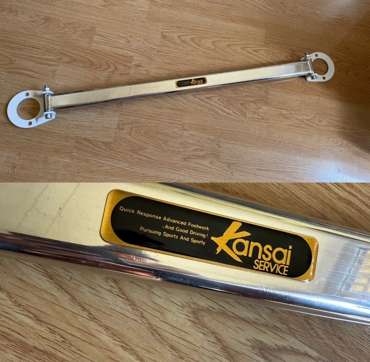 HKS KANSAI GEN 1 REAR STRUT TOWER BAR FOR SKYLINE R32 GTR BNR32 NISMO JDM CUSCO