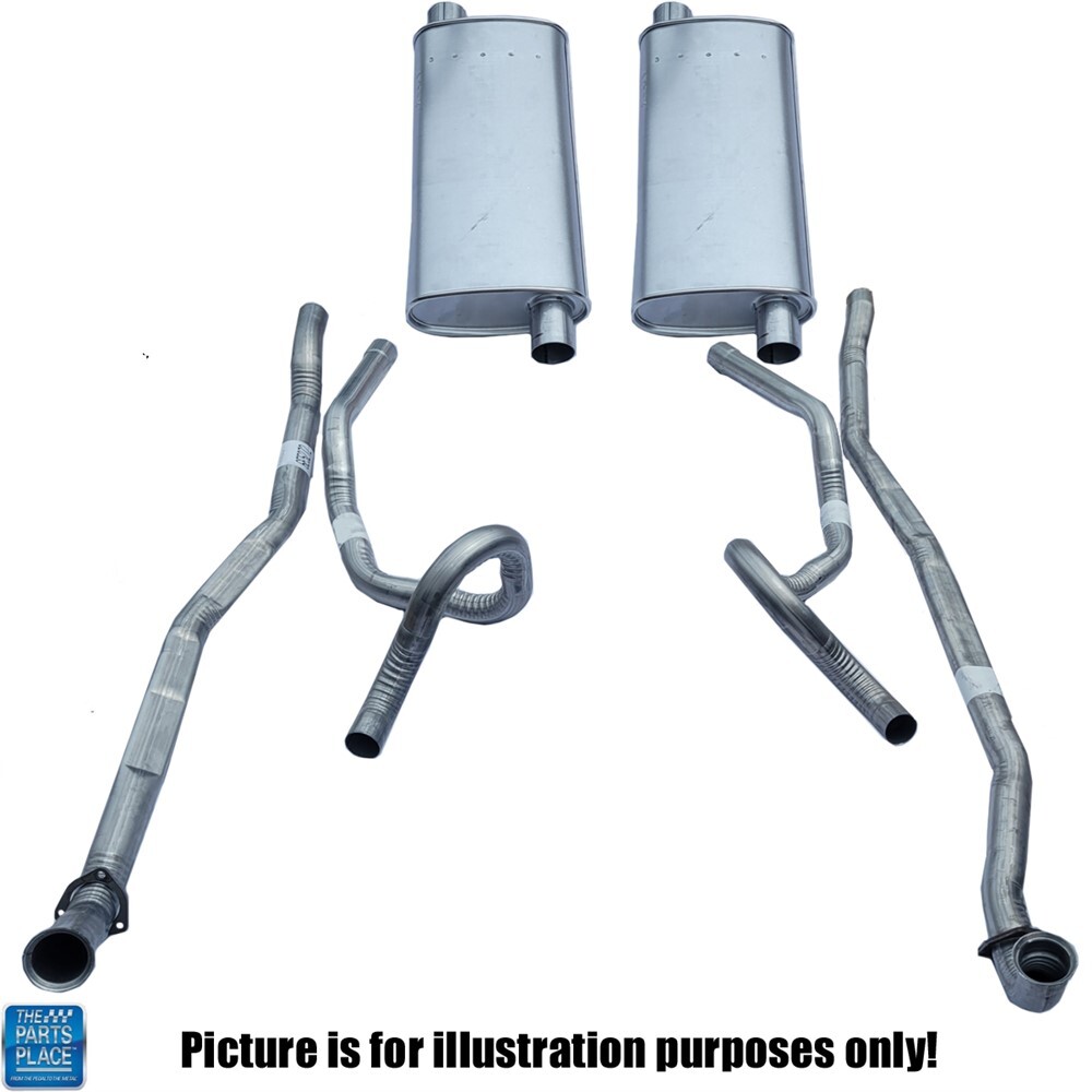 1967 Pontiac GTO Ram Air Exhaust System Complete With Pipes & Mufflers
