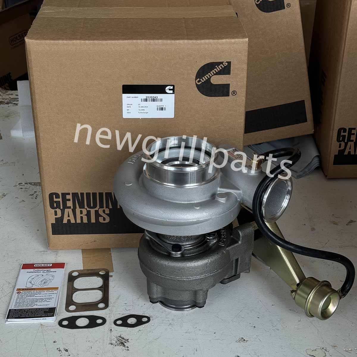 Turbo Turbocharger for 1994-98 Dodge Ram Truck Cummins 6BT 5.9L ISB HX35W Holset