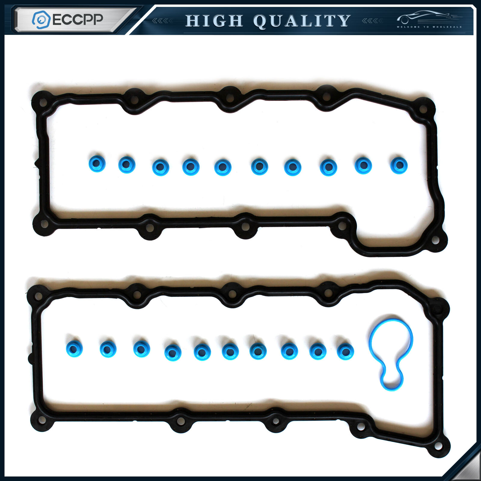 ECCPP Valve Cover Gaskets For 2002-2005 Jeep Liberty Dodge Ram 1500 3.7L VIN K