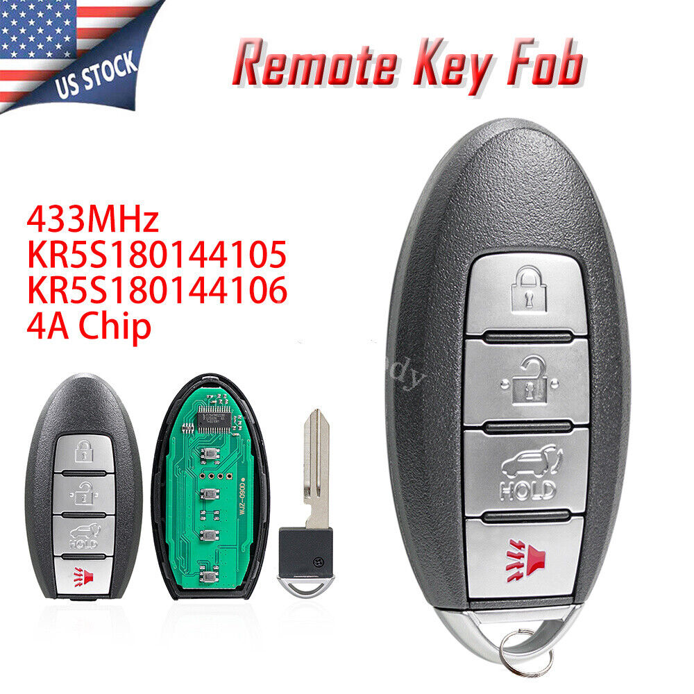 For 2014 2015 2016 2017 Nissan Rogue Keyless Entry Smart Prox Remote Car Key Fob