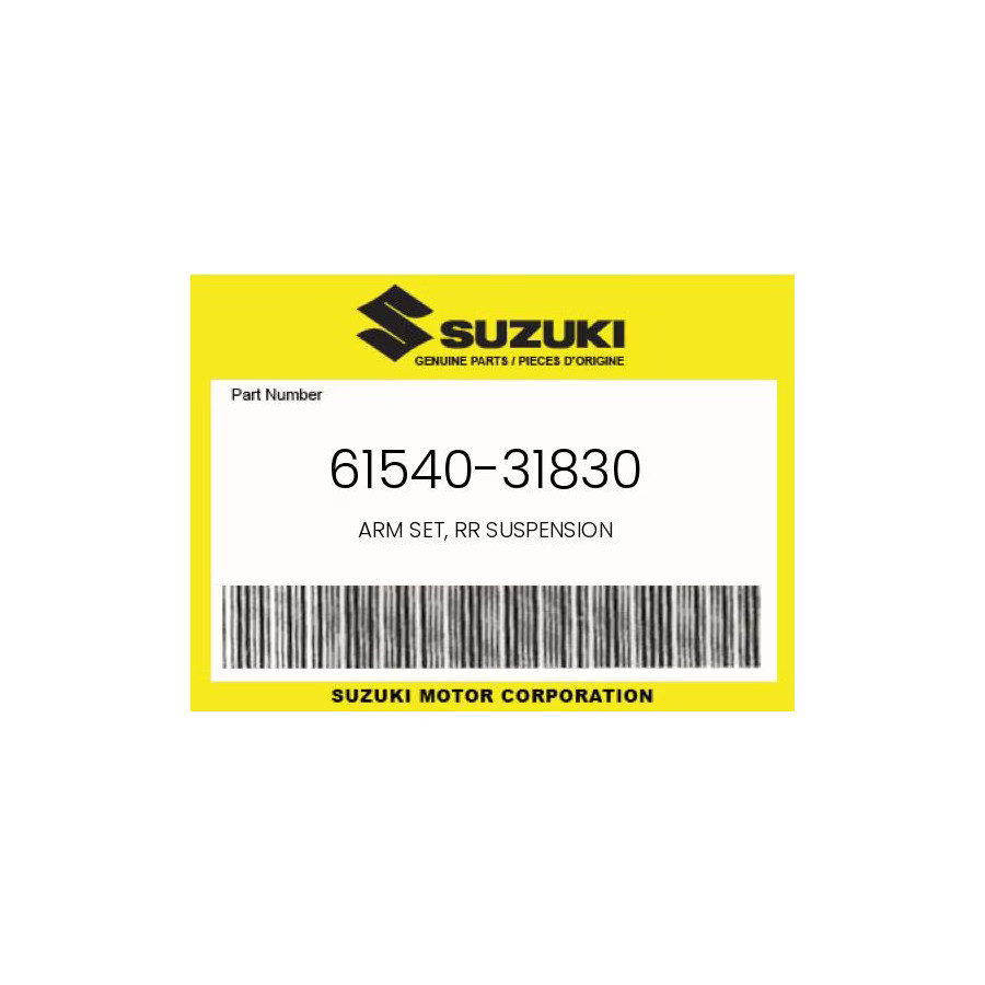 Suzuki Genuine Arm Set, Rr Suspension - 61540-31830
