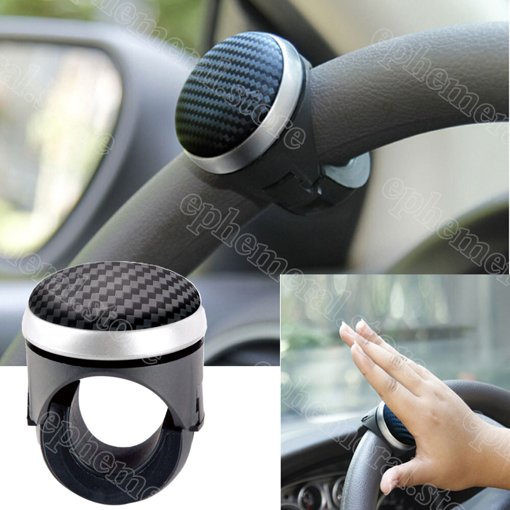 Perilla giratorio grande para volante, elevador de volante, mango para automóvil