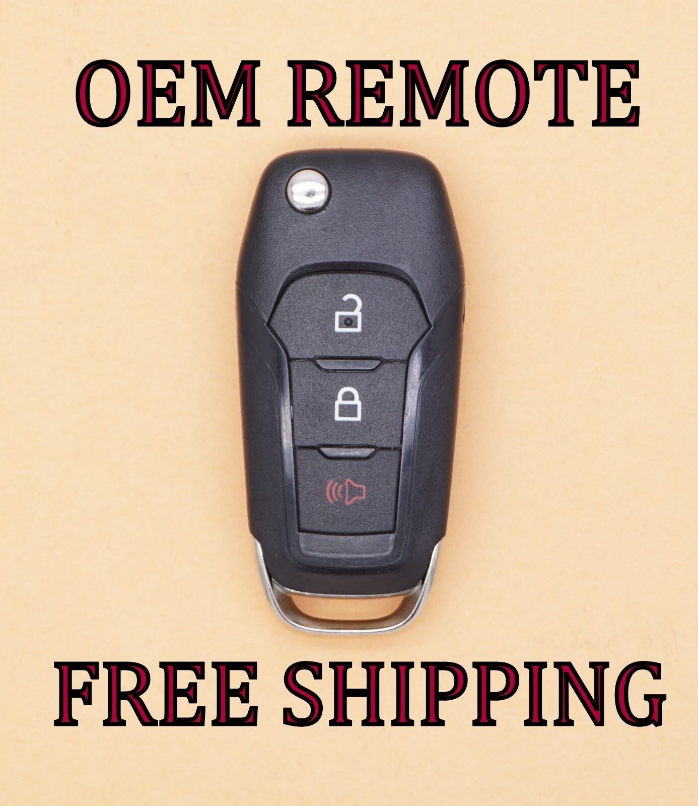 OEM 15 16 17 18 19 20 21 22 23 24 FORD F150 FLIP STYLE KEY REMOTE FOB 164-R8130