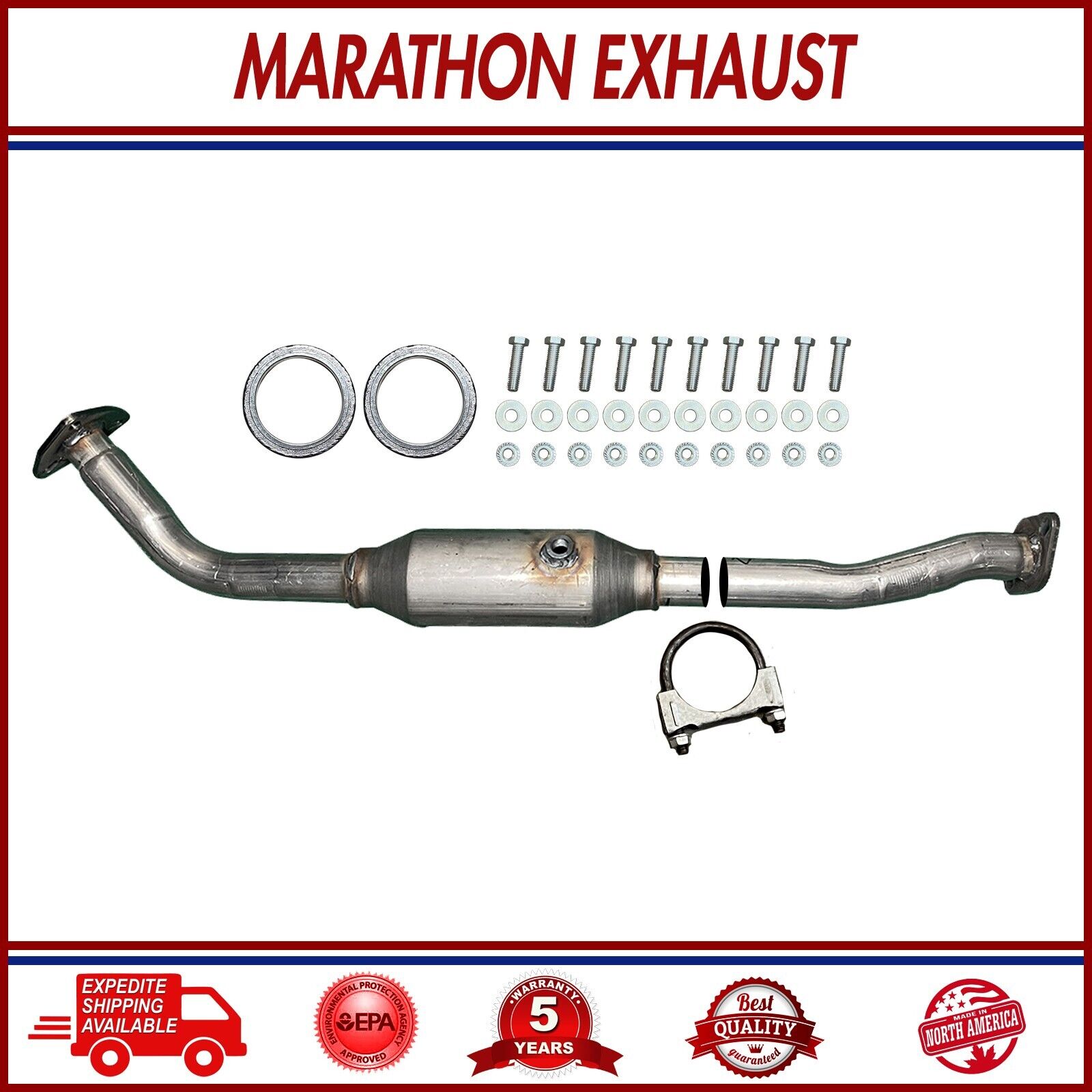 Catalytic Converter for 2005-2007 Toyota Sequoia Right 4.7L Fast Dispatch