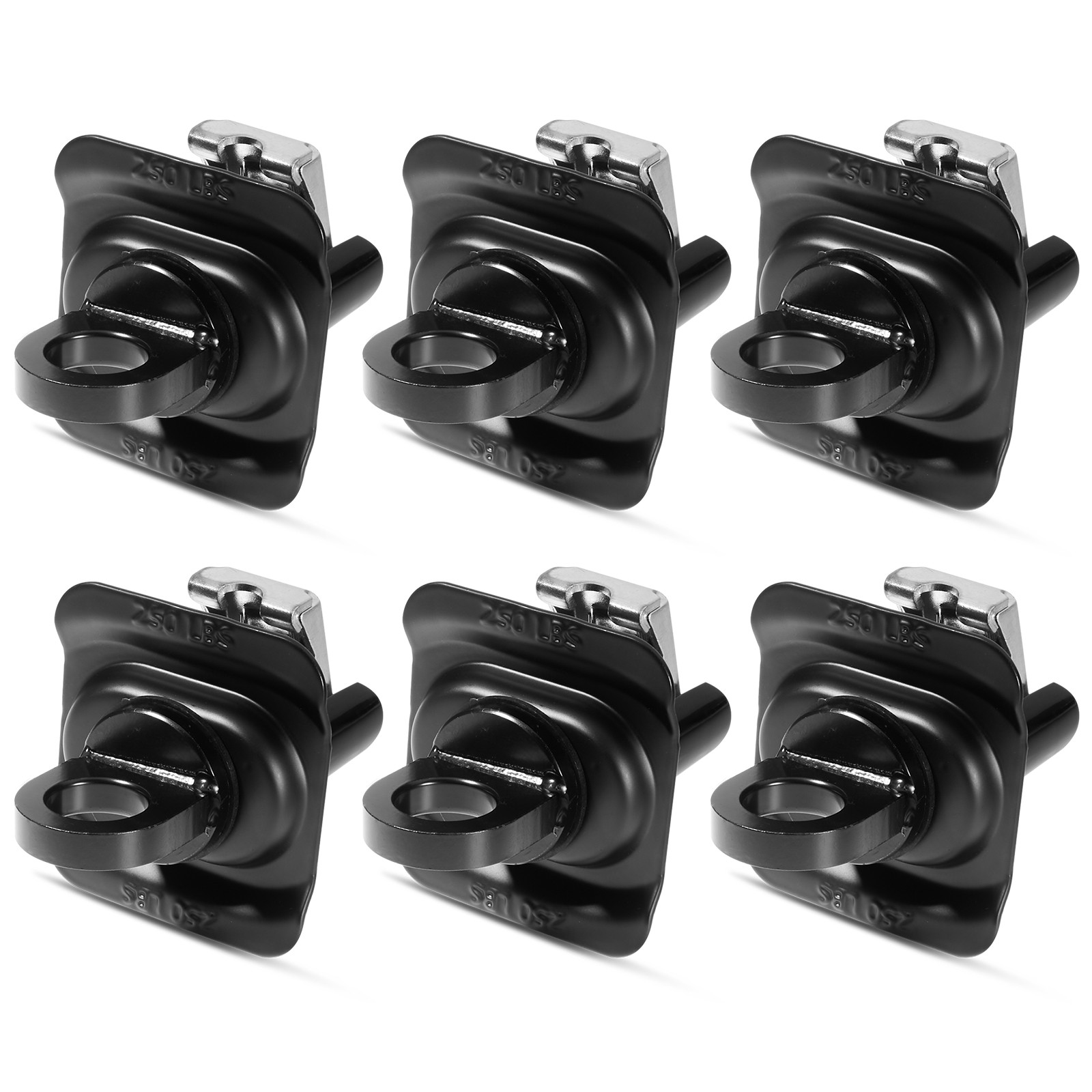 6PCS Truck Bed Tie Down Anchors For Chevy Silverado 1500 2500 3500 GMC 23146899