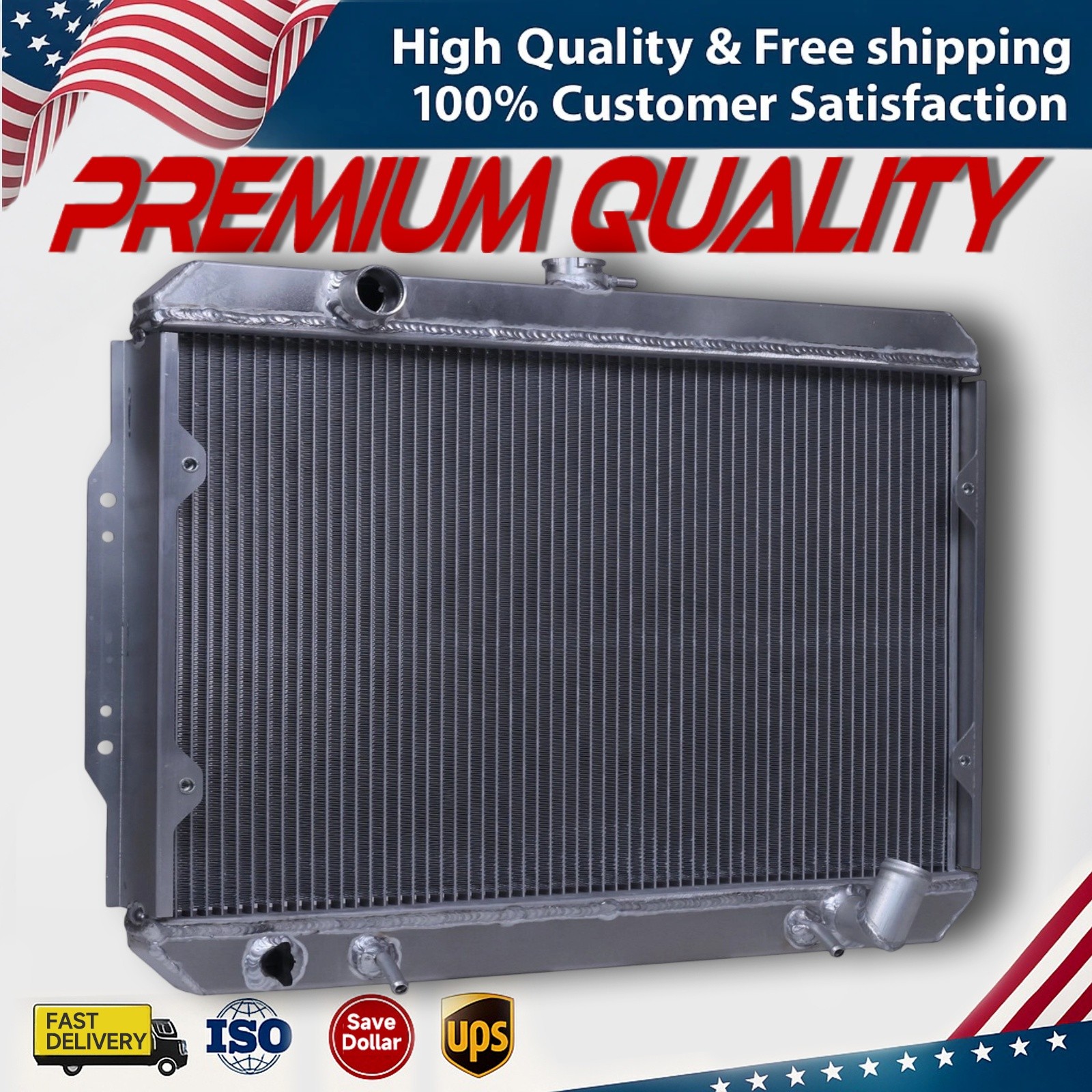 188 Radiator for Dodge Ram 1987-93 Mitsubishi Mighty 1987-89 788 433188 MB356861