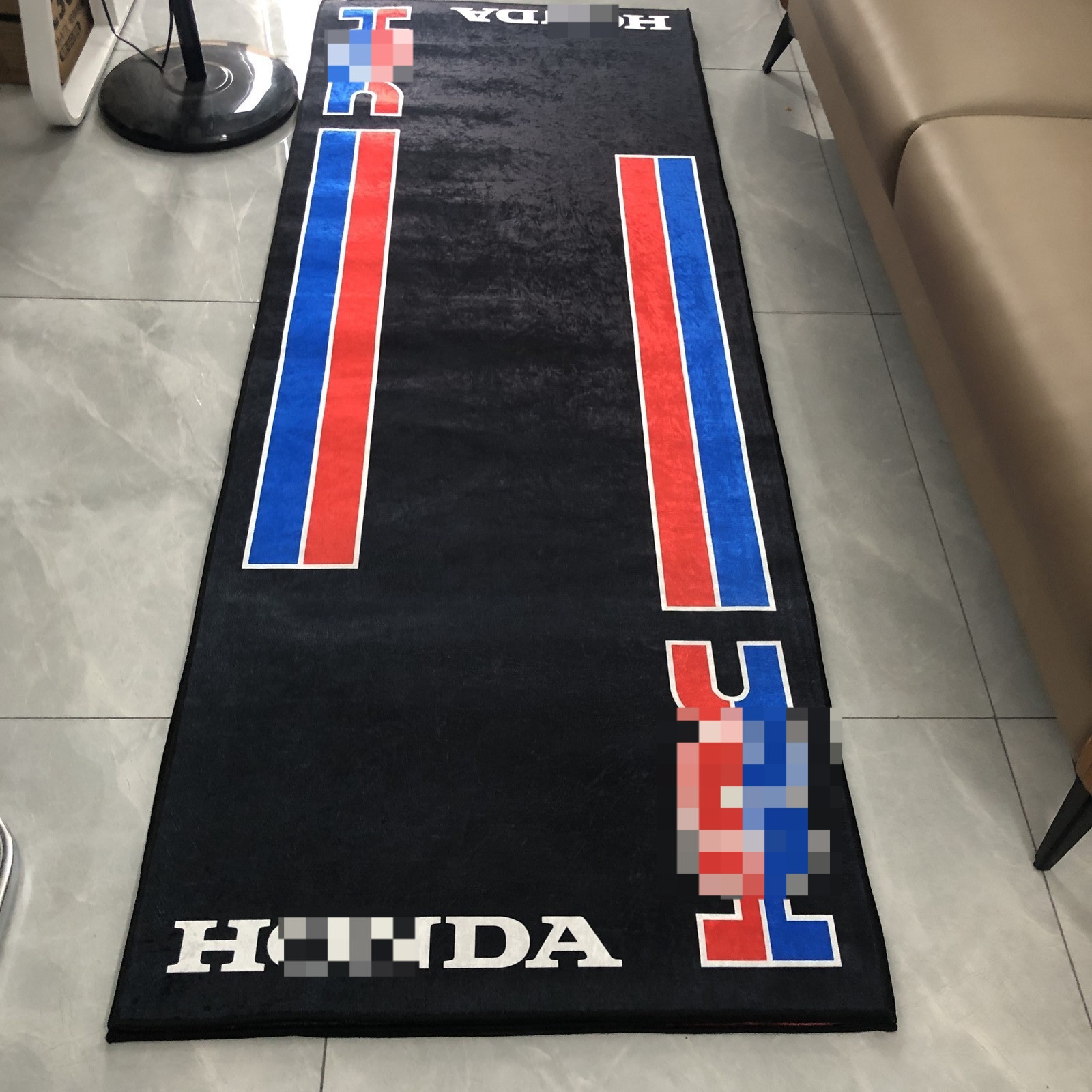 For Honda HRC Racing Garage Mat Pit Workshop Heavy Duty TPR Antislip Rug