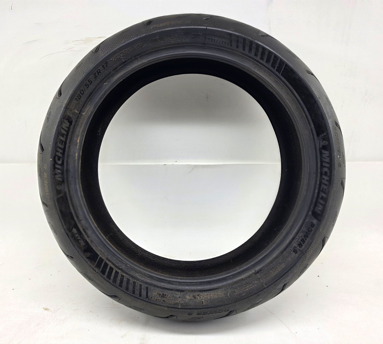 Michelin - 180/55ZR-17 - Power 6 Radial Rear Motorcycle Tire