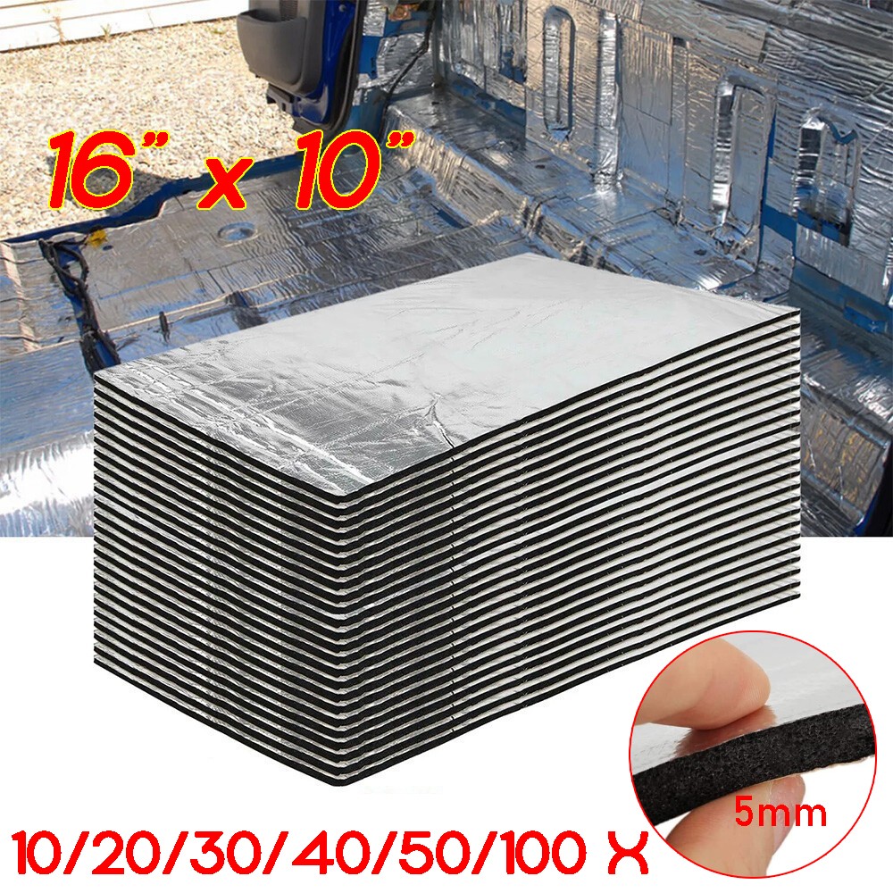 Self-adhesive Fireproof Sound Deadener Heat Insulation Mat For Car Hood Engine Self-adhesive Fireproof Sound Deadener Heat Insulation Mat For Car Hood Engine