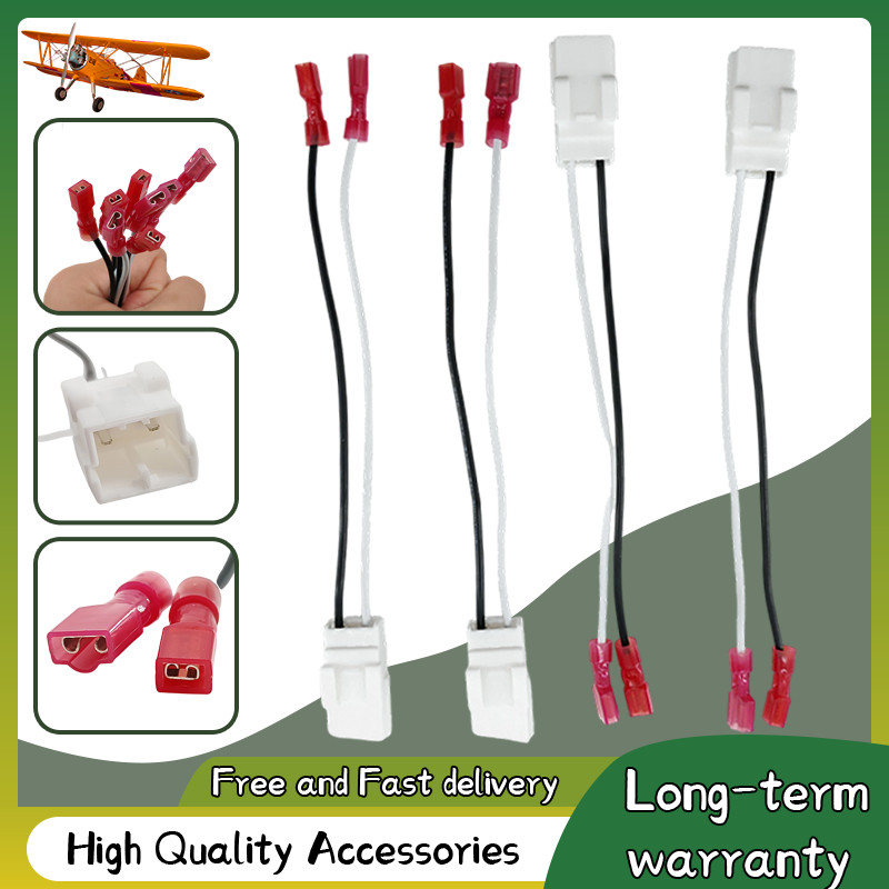 4‑Pack Door Speaker Plug Wiring Harness Adapter For Jeep Dodge Chrysler New