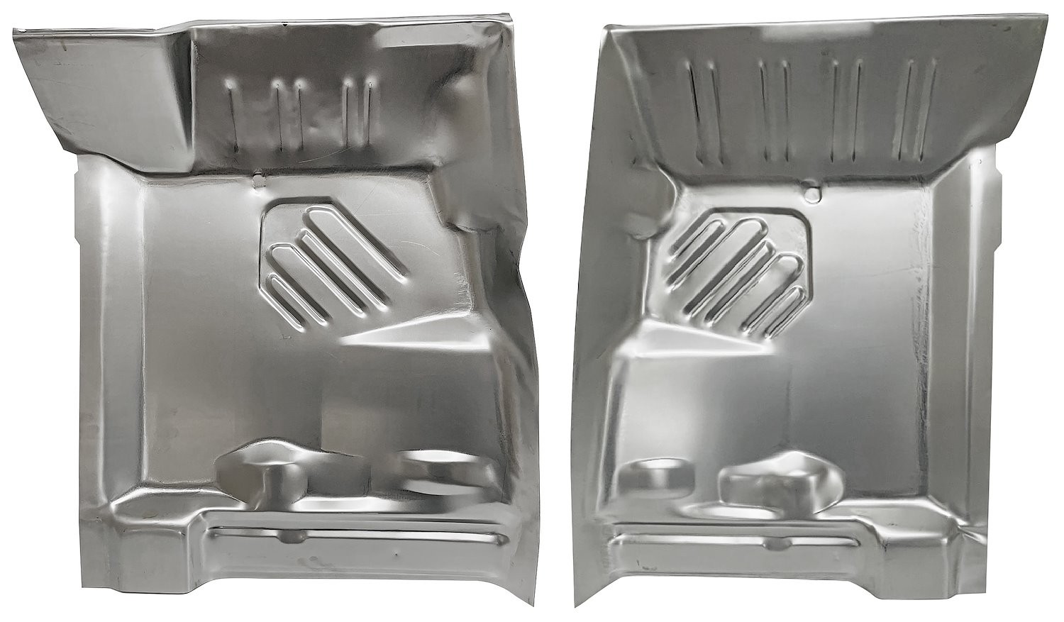 JEGS Front Floor Pan Set Fits Select 1971-1974 Mopar B-Body, 1970-1974 Mopar