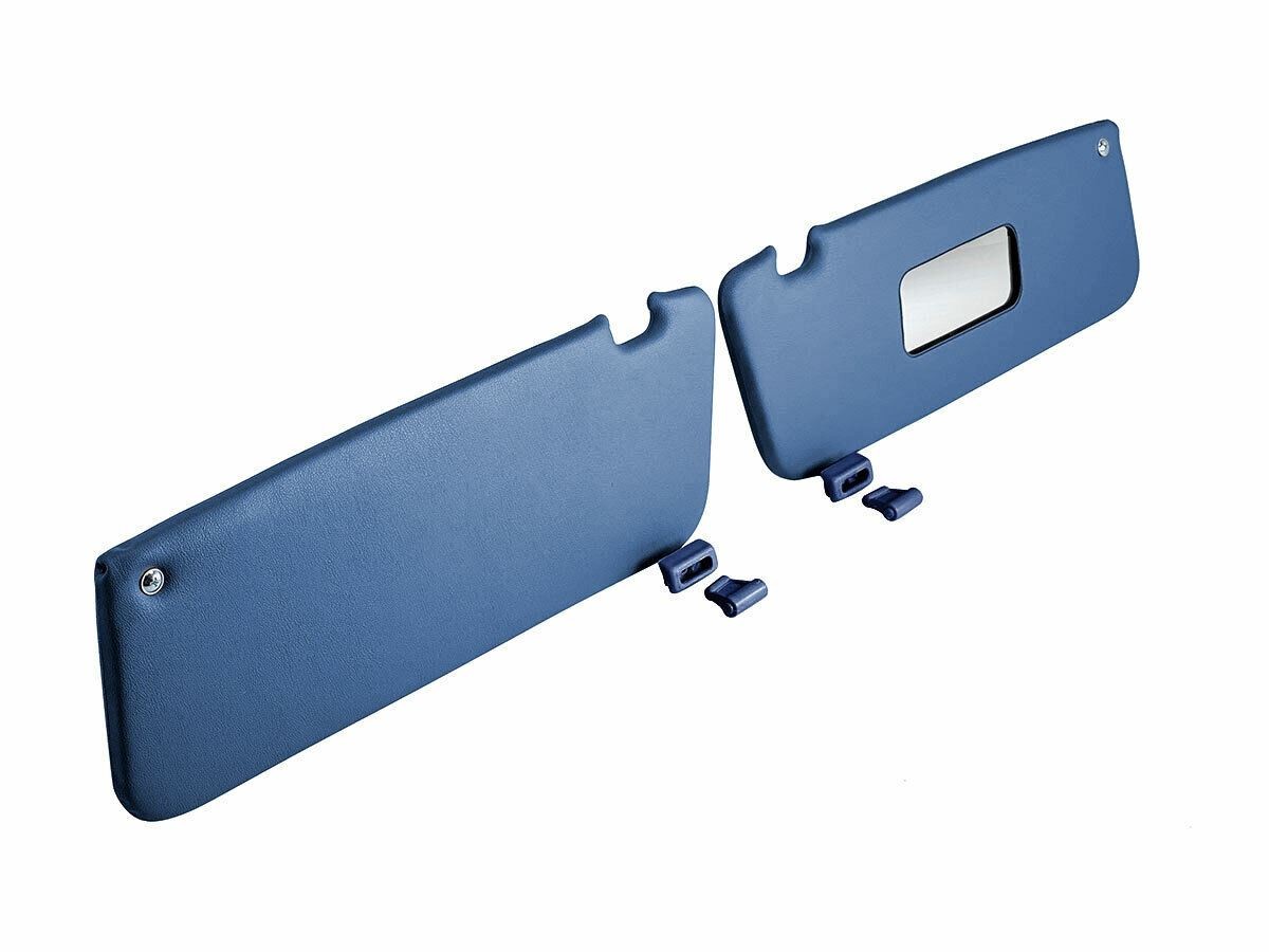 Sunvisor For Mercedes R107 W107 Blue Color 450SL, 380SL, 560SL, 420SL, 500SL