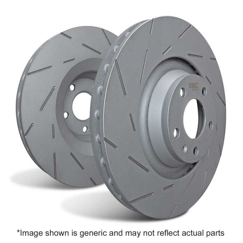 EBC USR972 Sport Slotted Front Rotors for Subaru Impreza 2002-2007