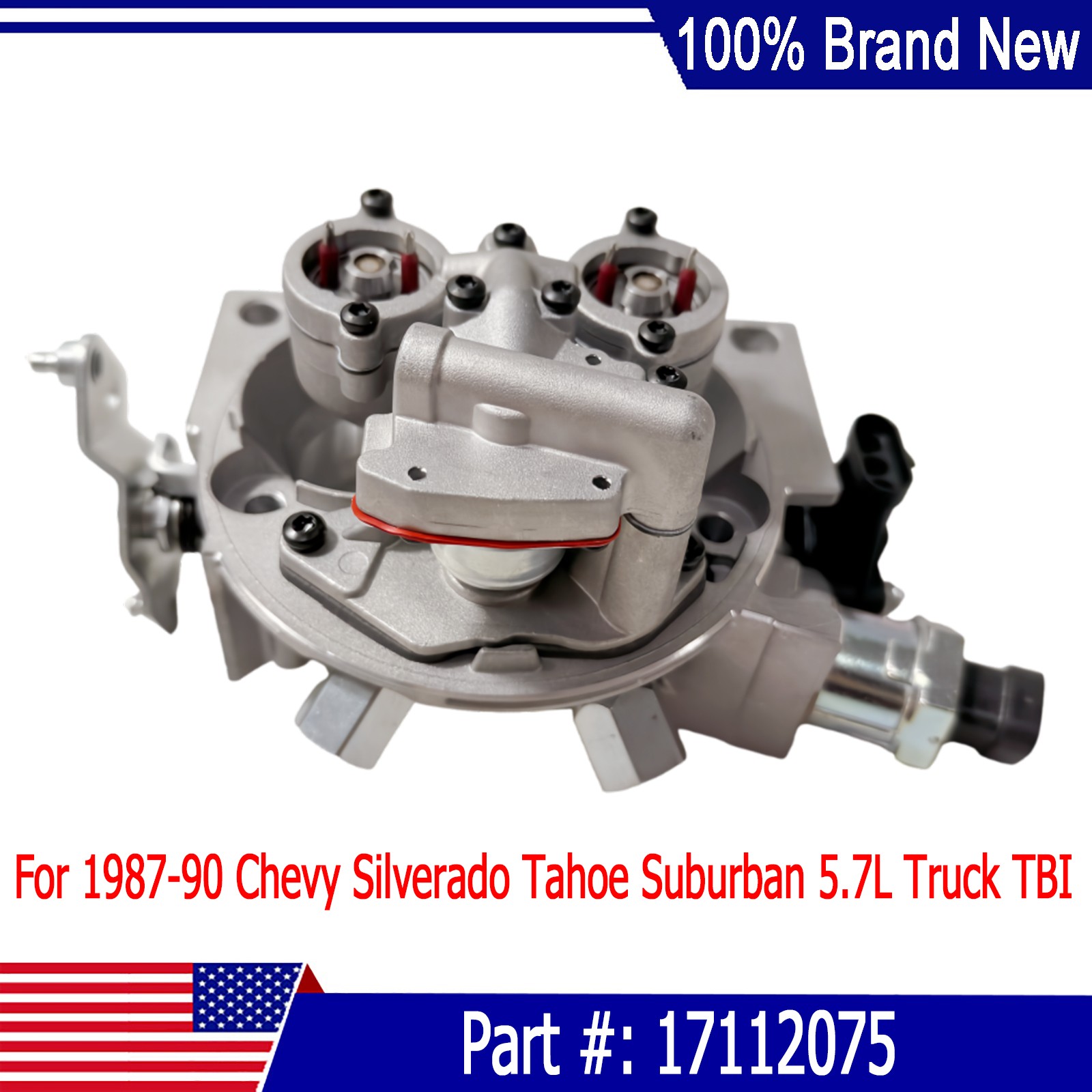 Throttle Body For Chevy Gmc 1987-90 350 5.7L Truck Silverado Tahoe Suburban Tbi