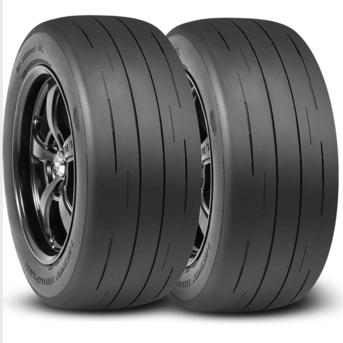 2 - MICKEY THOMPSON ET STREET R DRAG RADIAL DOT TIRES 305/45-17 MTT255595 - PAIR