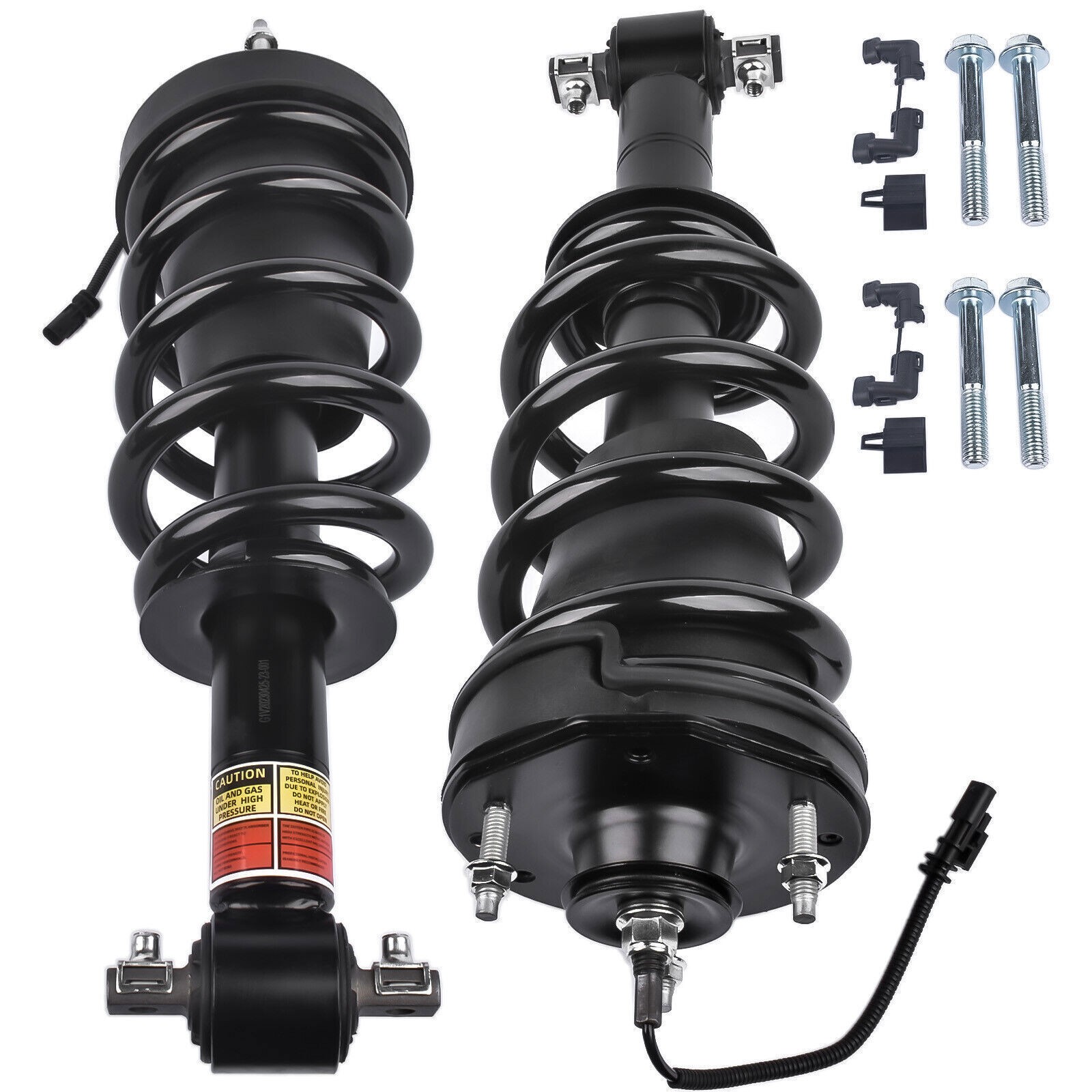Pair Front Loaded Quick shock Struts Magnetic Ride for 2015-20 Cadillac Escalade