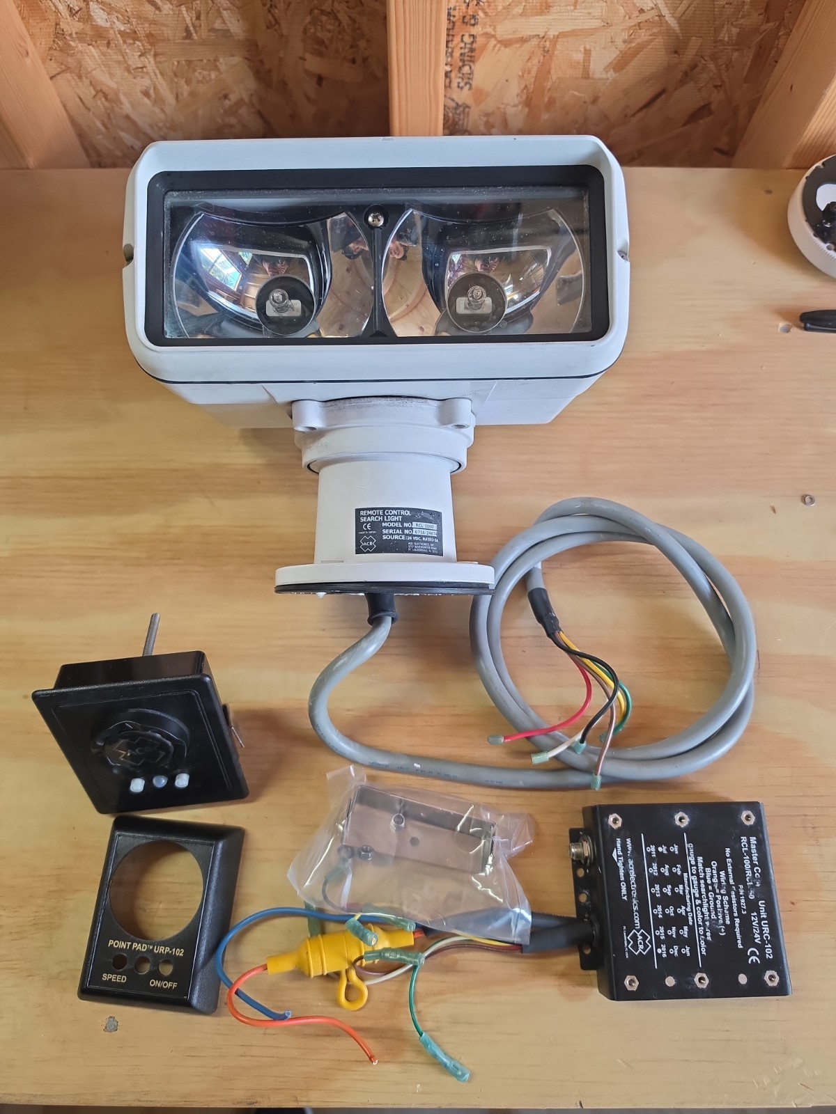 ACR  RCL-100D Marine PTZ Remote Control 12V / 24V Spotlight