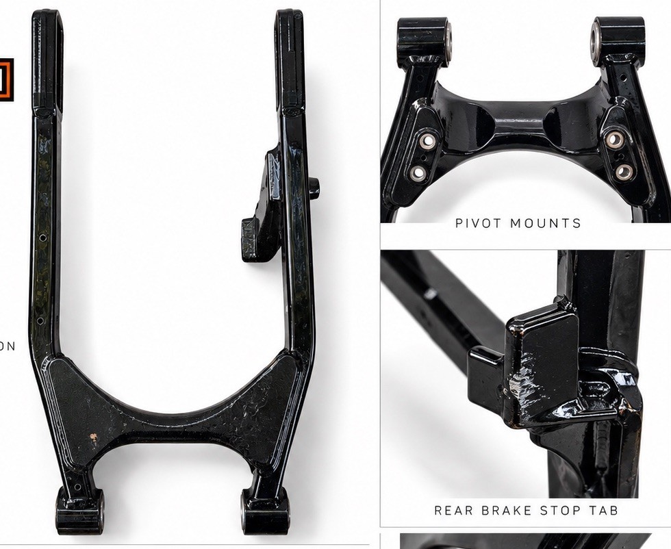 2004-2005 Harley Dyna Super Glide Fxd Rear Swingarm Suspension Arm