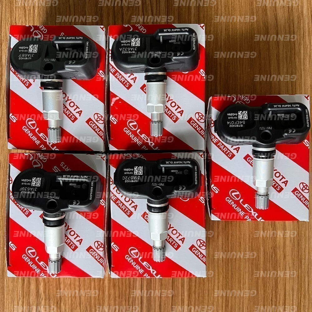OEM 5X 42607-33021 TPMS PMV-107J For Toyota Lexus TIRE PRESSURE MONITOR SENSOR