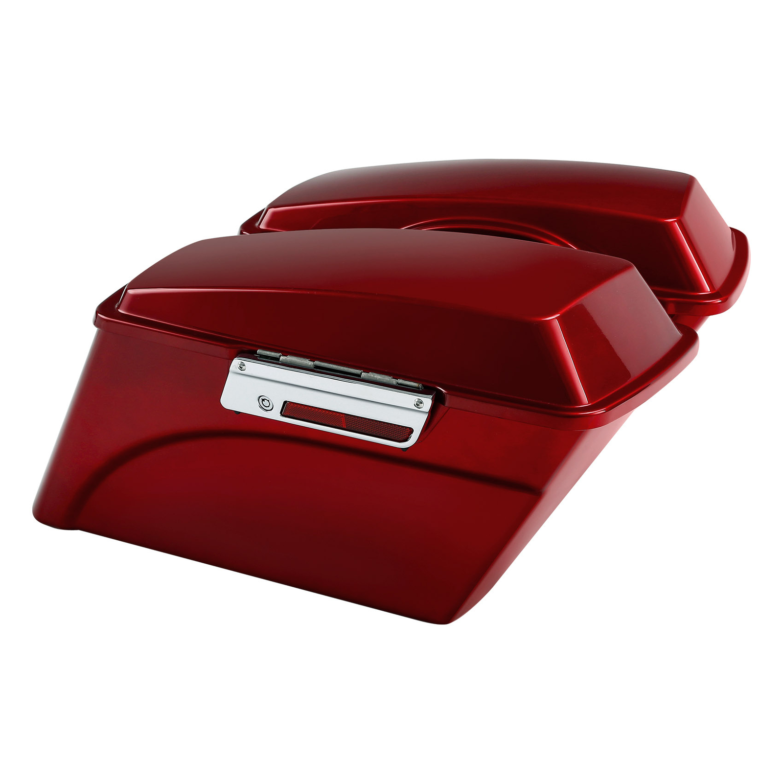 Hard Saddle Bags Saddlebags Fit For Harley Heritage Softail Fatboy 1984-2017