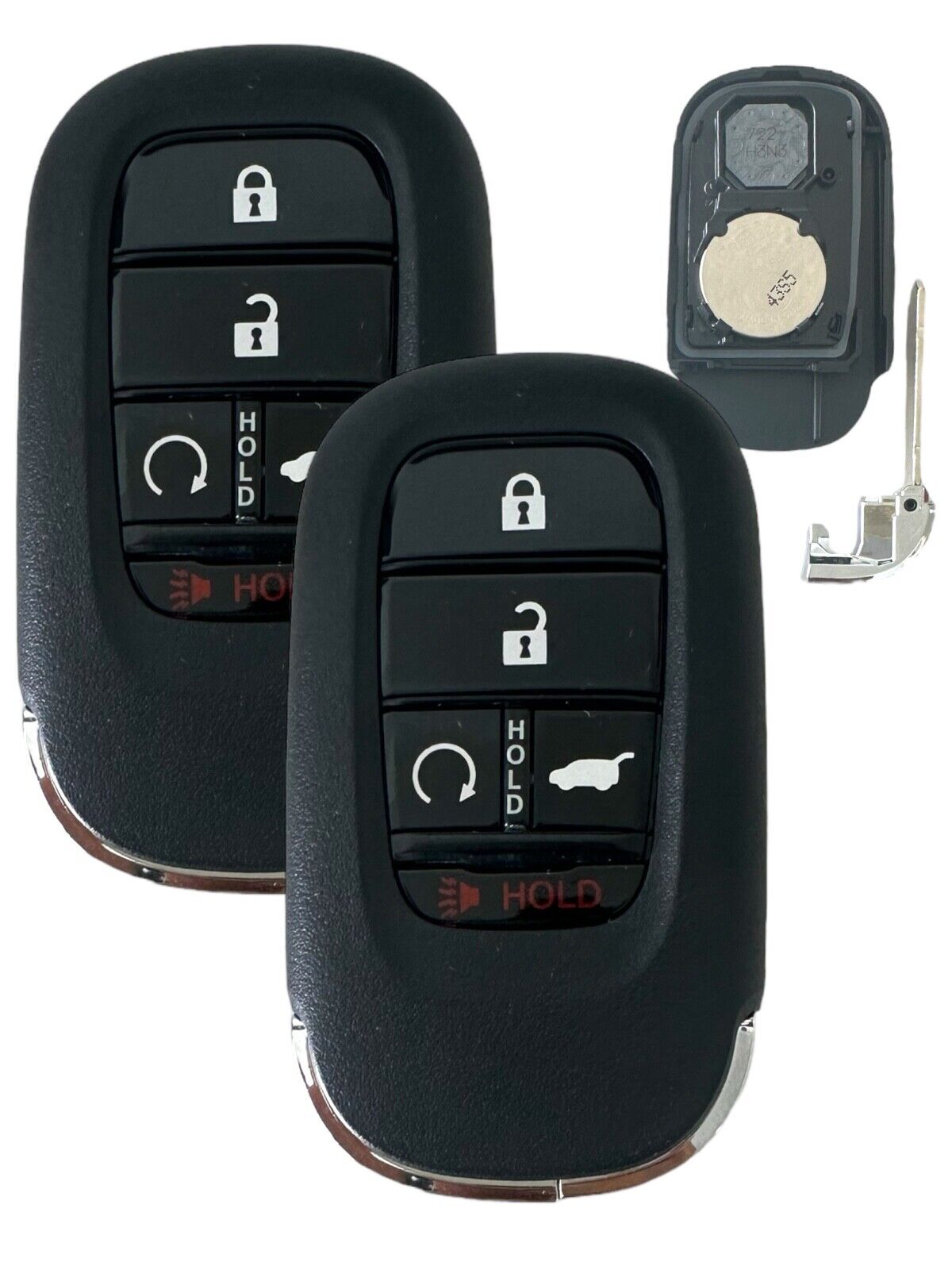 2 for Honda HRV 2022 2023 2024 Remote Key Fob Keyless Smart Key KR5TP-4