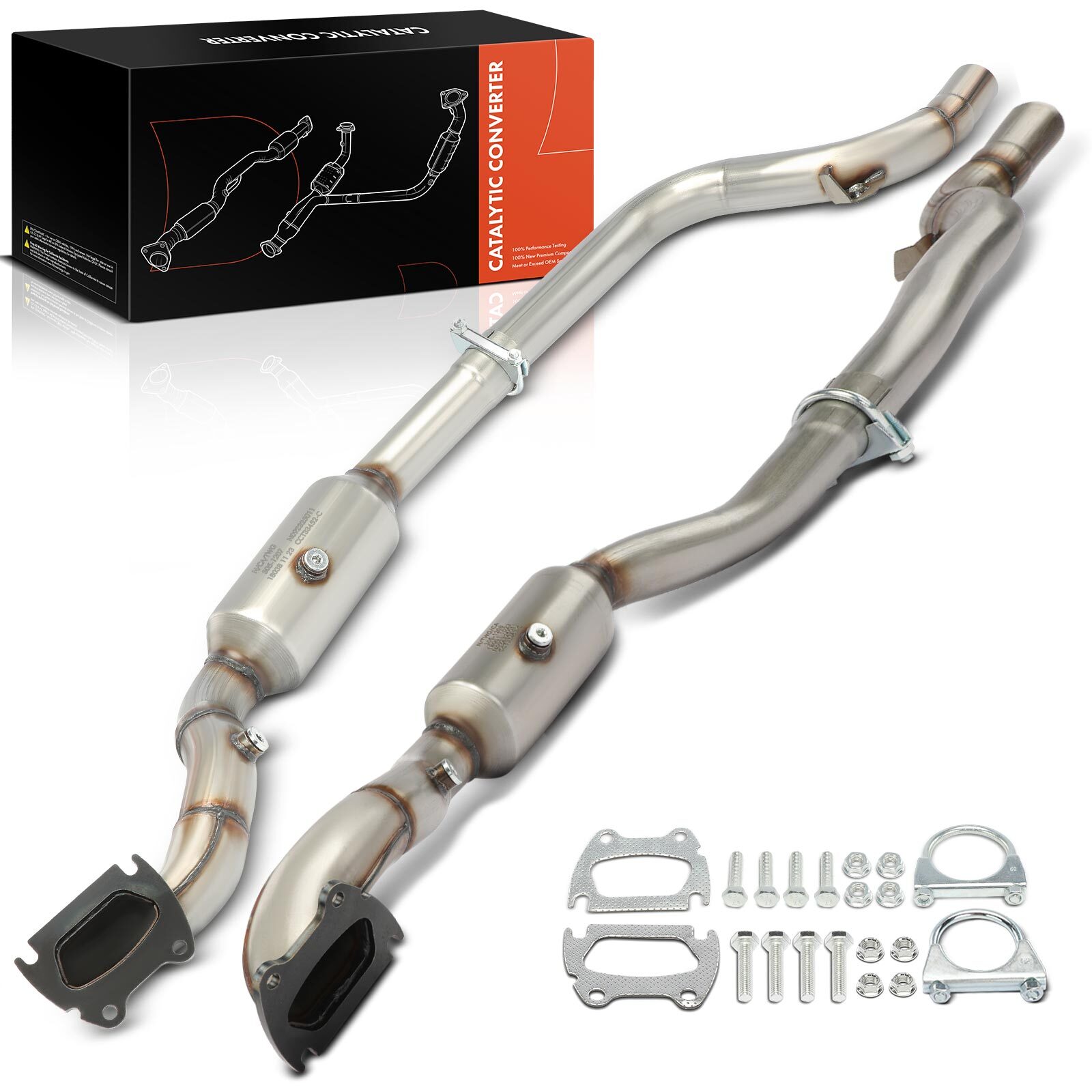 2x Left & Right Catalytic Converter for Dodge Challenger Charger Chrysler AWD