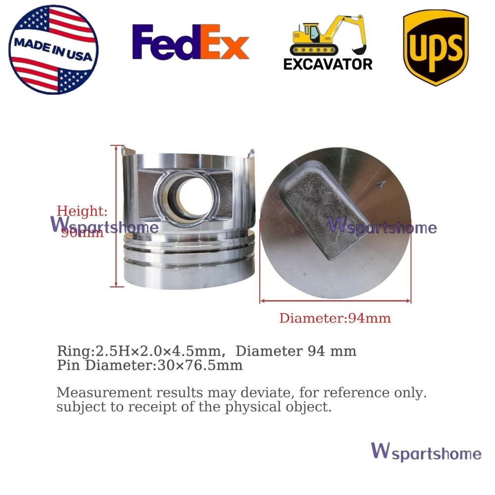 S4S S4SD Overhaul Rebuild Kit For Mitsubishi Engine MGP45SE MGP45E Generator