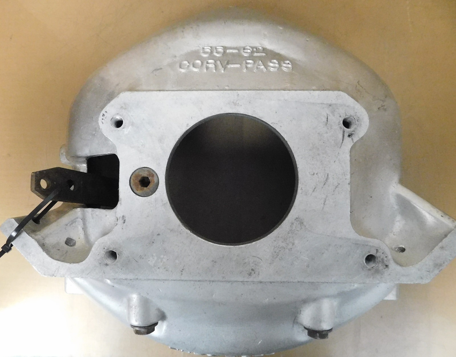 Nostalgic Ansen RC Safety 2 Pc Bellhousing, Cast Aluminum, Chevy/55-57 Chevy