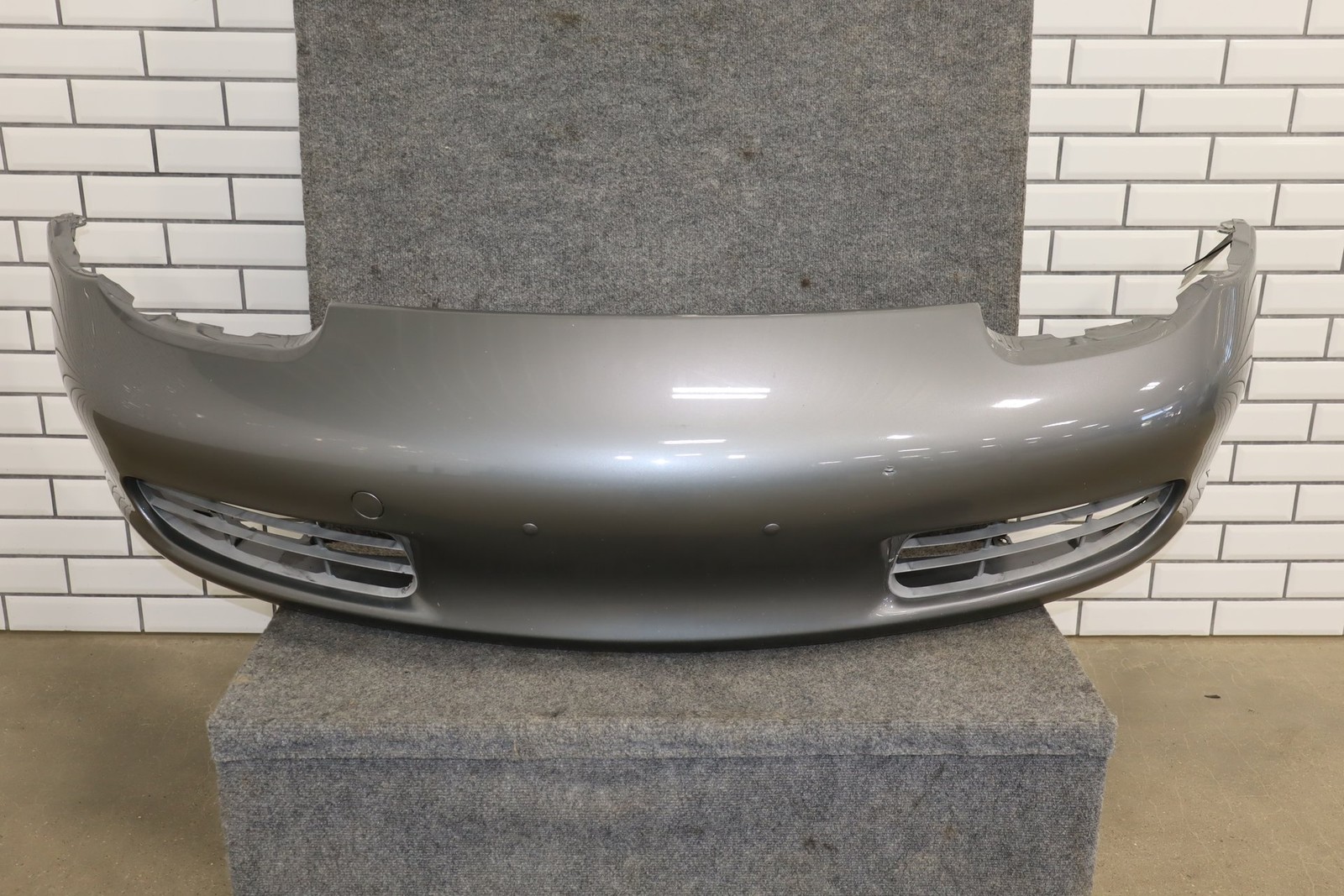 1997-2004 Porsche Boxster 986 Front Bumper Seal Gray Metallic OEM