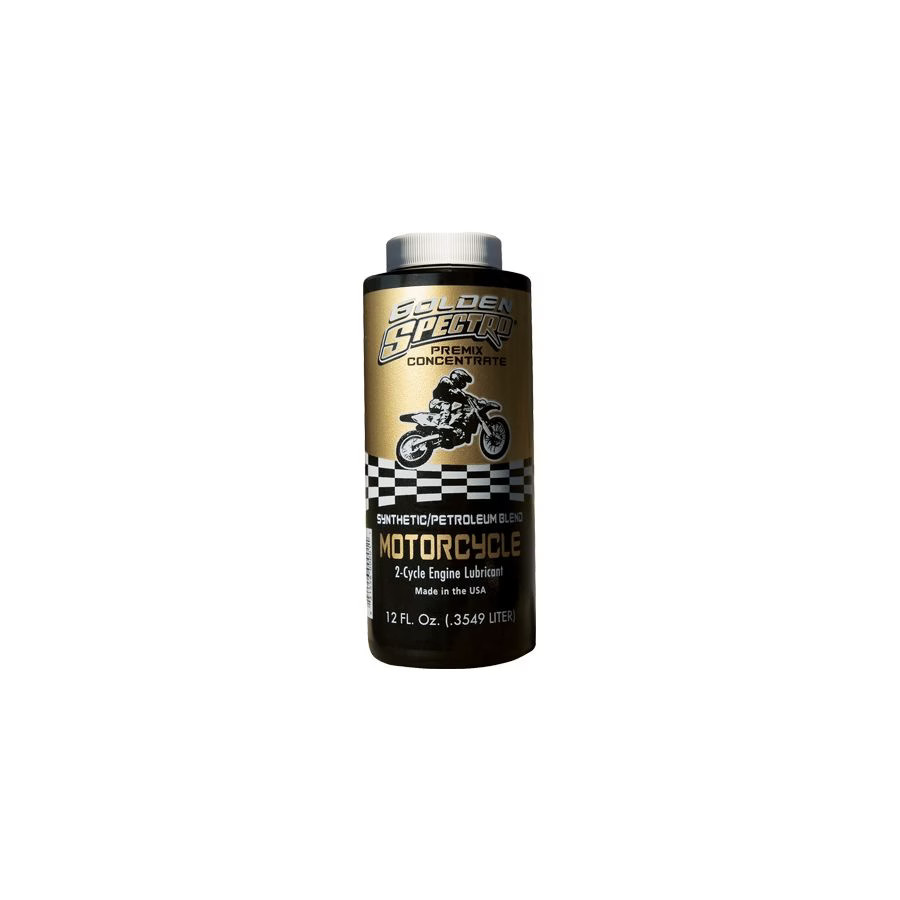 Spectro Golden 2-Cycle Semi-Synthetic Oil - 12oz N.GSMC