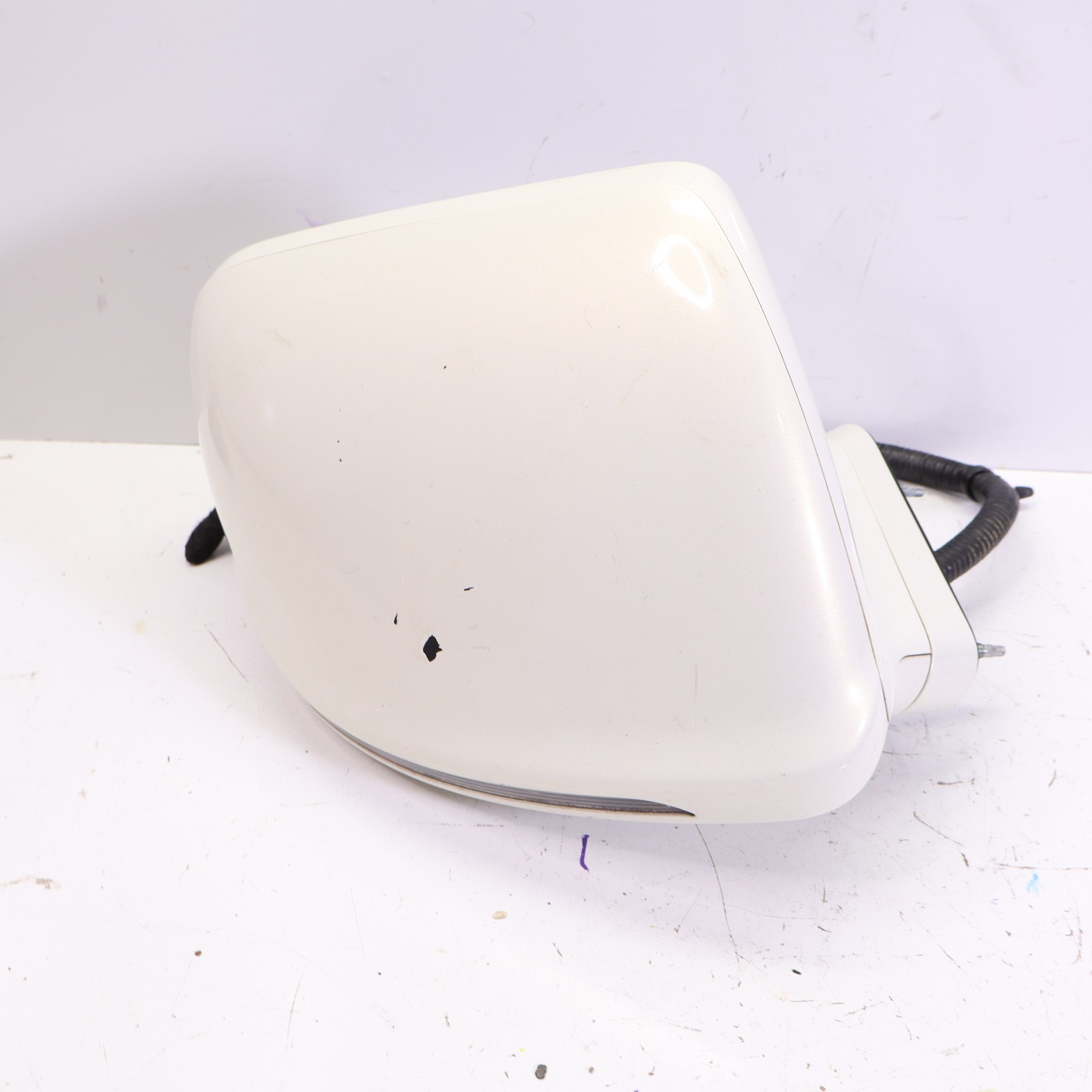 2010-2019 LINCOLN MKT MIRROR PASSENGER RIGHT RH AUTO DIM BLIND SPOT OEM WHITE