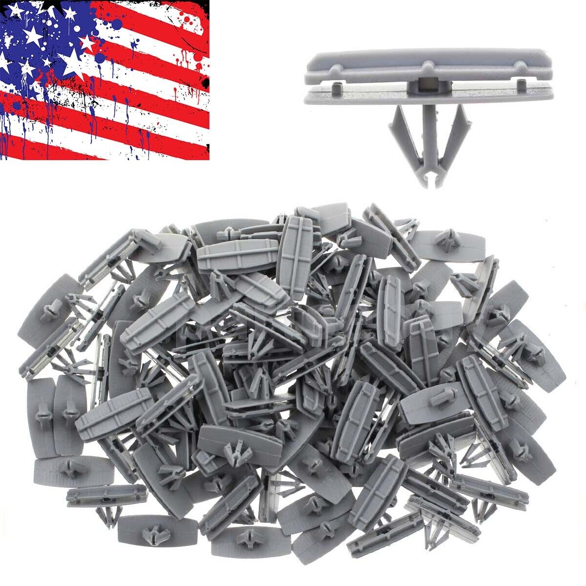 100pcs FENDER FLARE ARROW HEAD MOULDING CLIPS For Jeep Liberty 2002-2011
