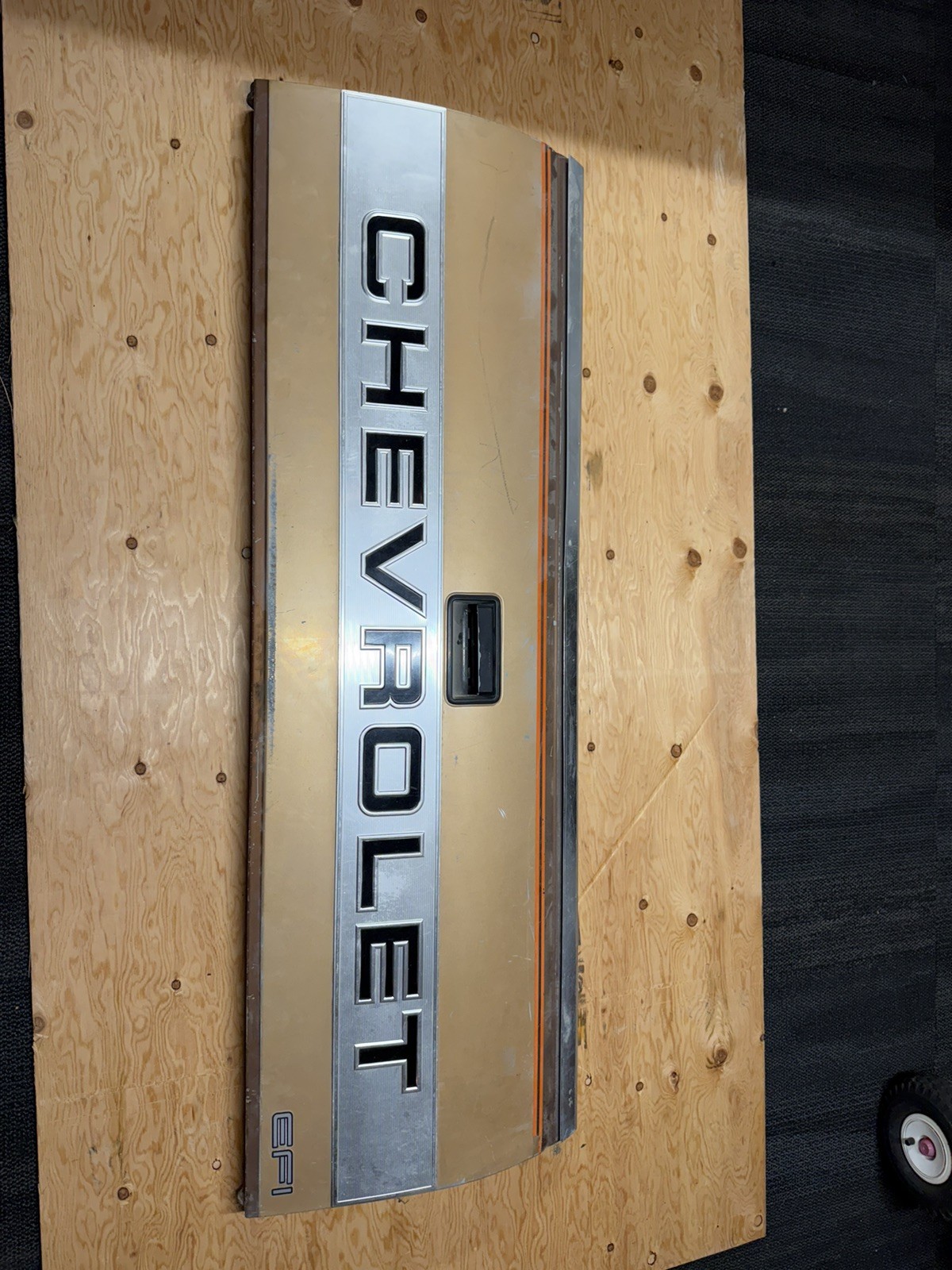 1988-1998 Chevrolet Silverado 1500 Tailgate Assembly with Chrome Trim OBS OEM
