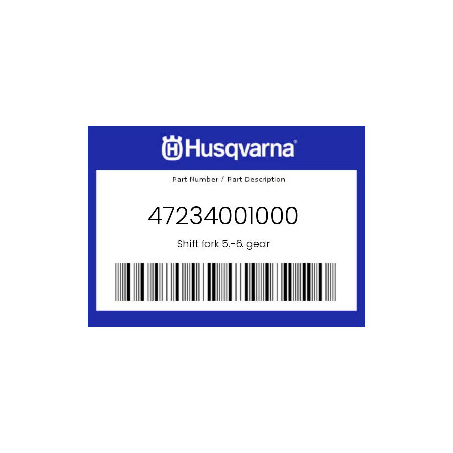 Husqvarna Genuine Shift Fork 5.-6. Gear - 47234001000