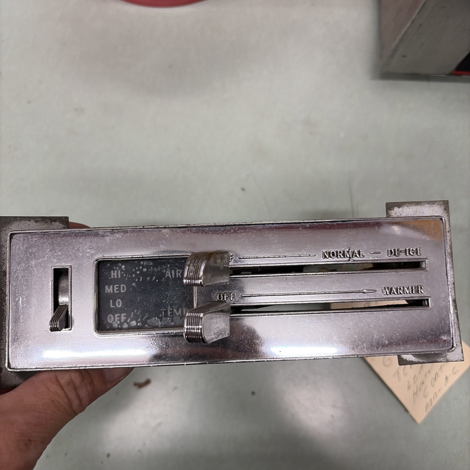 1964 1965 GTO Lemans Tempest Heater Controls #1 7287044 1964 1965 GTO Lemans Tempest Heater Controls #1 7287044