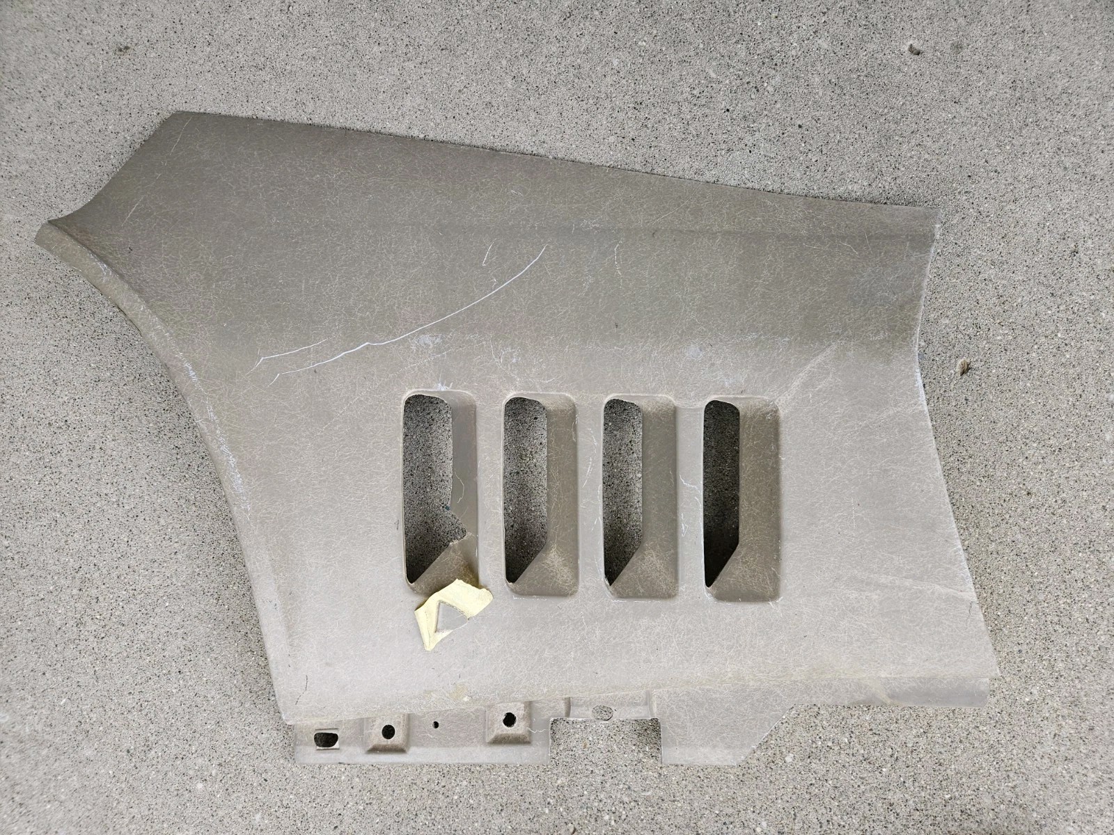 1968 1969 Chevrolet C3 Corvette Fiberglass Left Driver Side Fender Repair Panel 