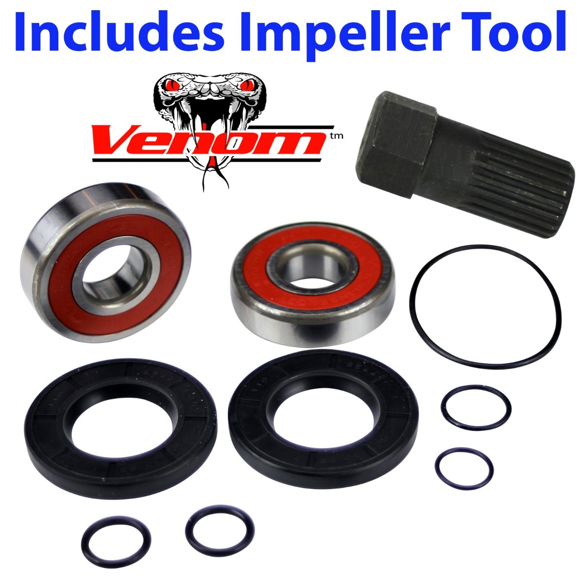 Polaris Jet Pump Rebuild Kit w/ TOOL Fits MANY 1994-01 SLH SLT 700 780 SLTH SLXH