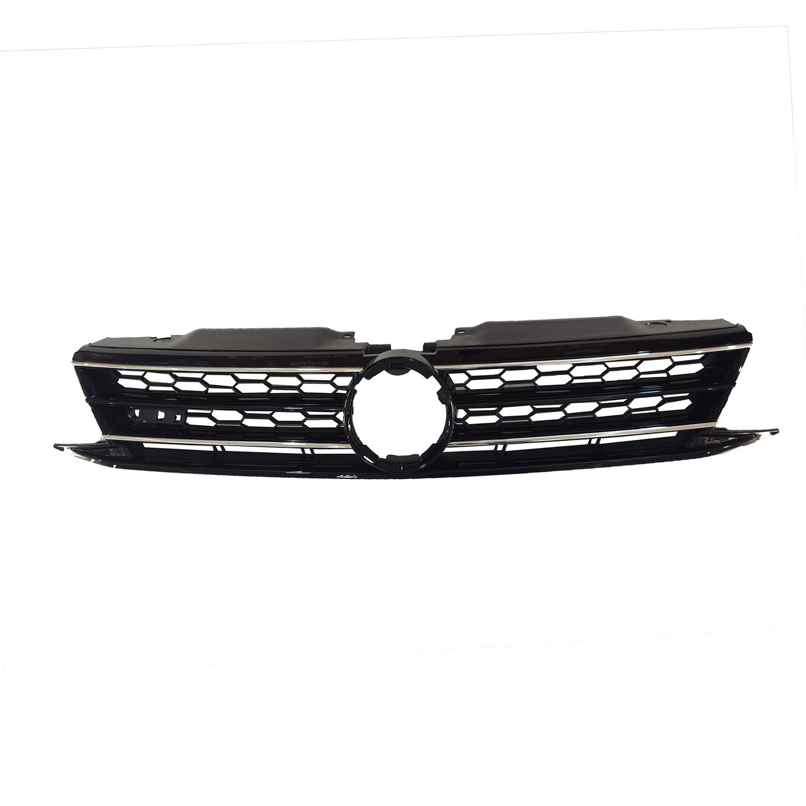 FITS 2015-18 VW MK6 Jetta Front W/ Chrome Trim Mesh Honeycomb Grille