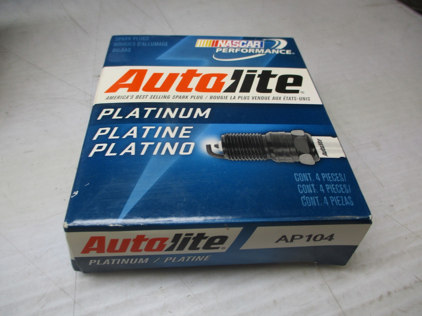 4-Pack Autolite AP104  Platinum Spark Plugs OEM Replacement