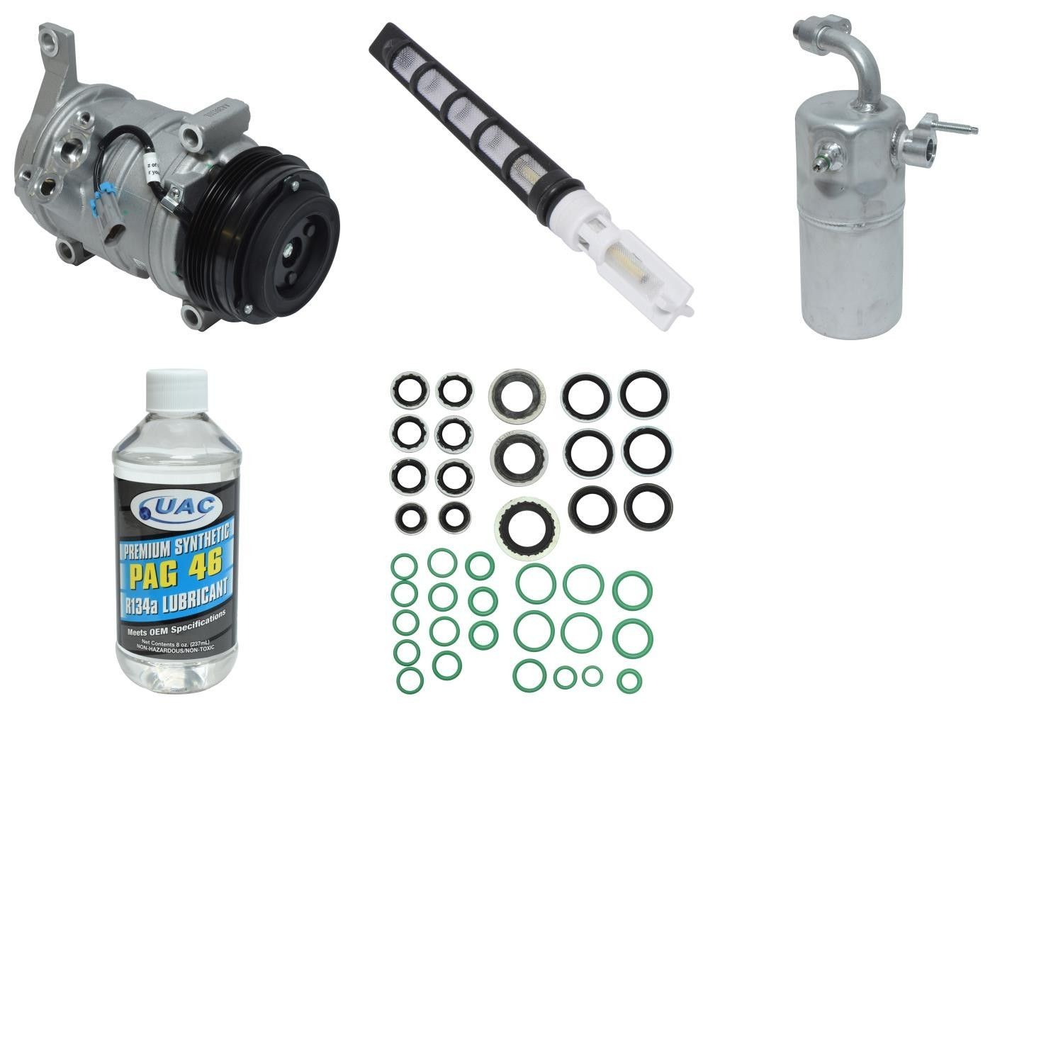 UAC KT 4037 A/C Compressor and Component Kit -- Compressor Replacement Kit