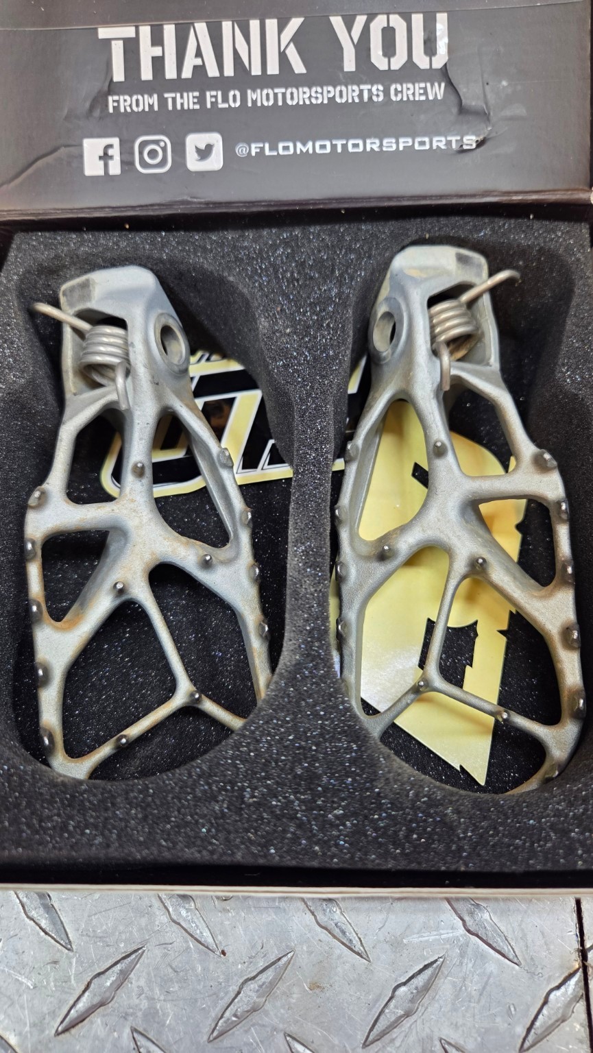 2023-2026 KTM Husqvarna GasGas OEM Footpeg Pair A46003140000 A46003141000