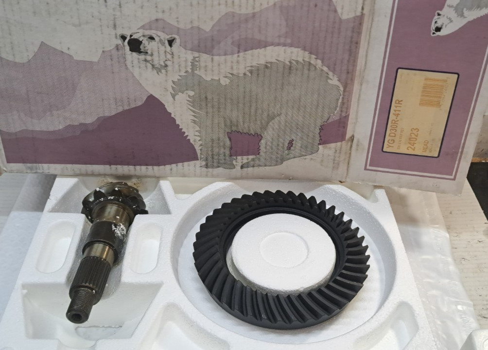 Yukon Gear YG D30R-411R Front Ring/Pinion Gear Set 4.11 for D30 (0658)