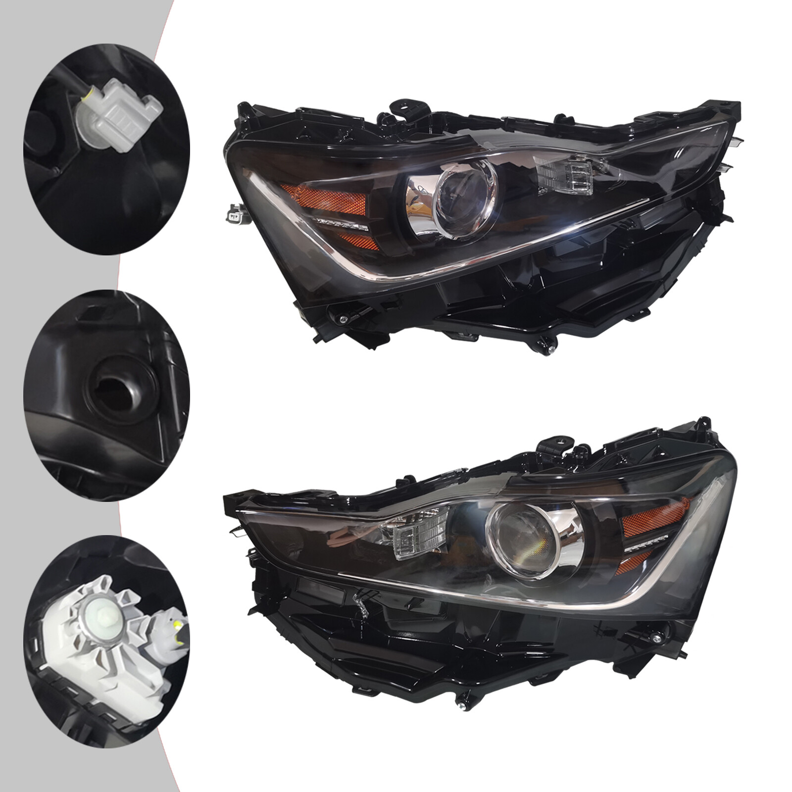 For 2017-2020 Lexus IS300 IS350 LED Headlight Assembly Headlamp Left/Right Opt.