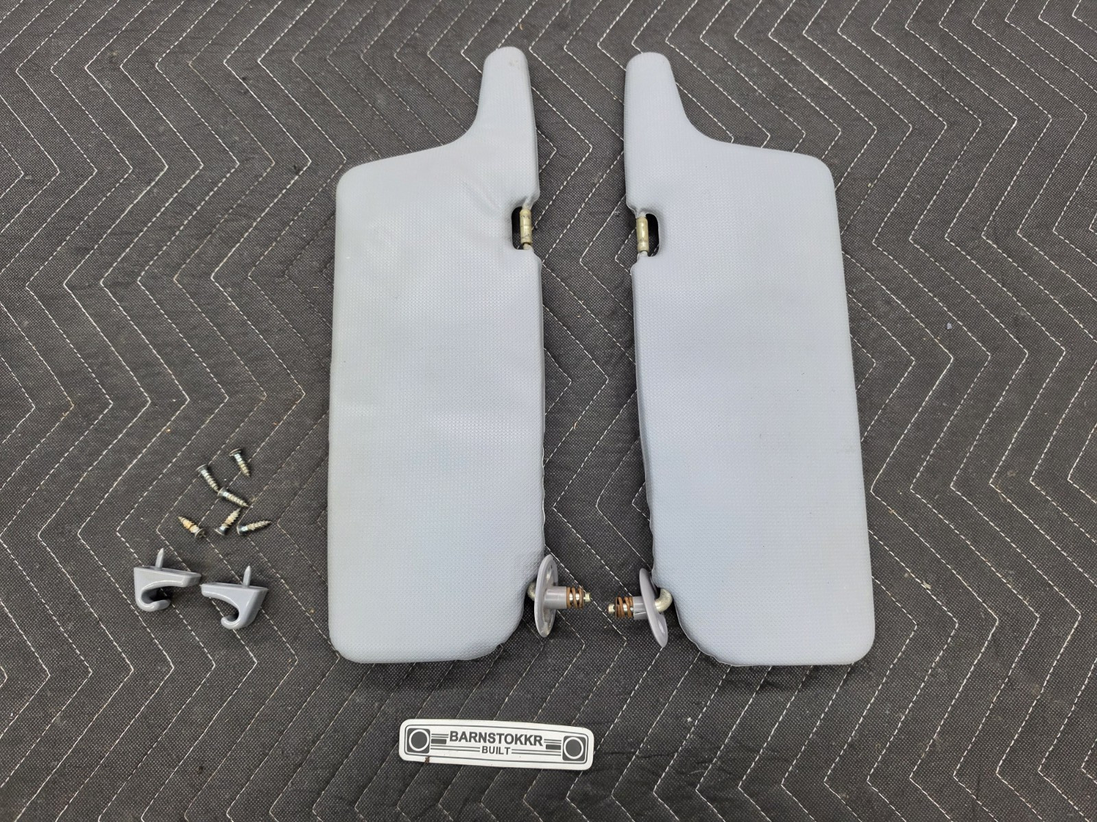 1986-1989 Toyota Celica GT-S GT ST Driver - Passenger Sun Visor Complete W/clips