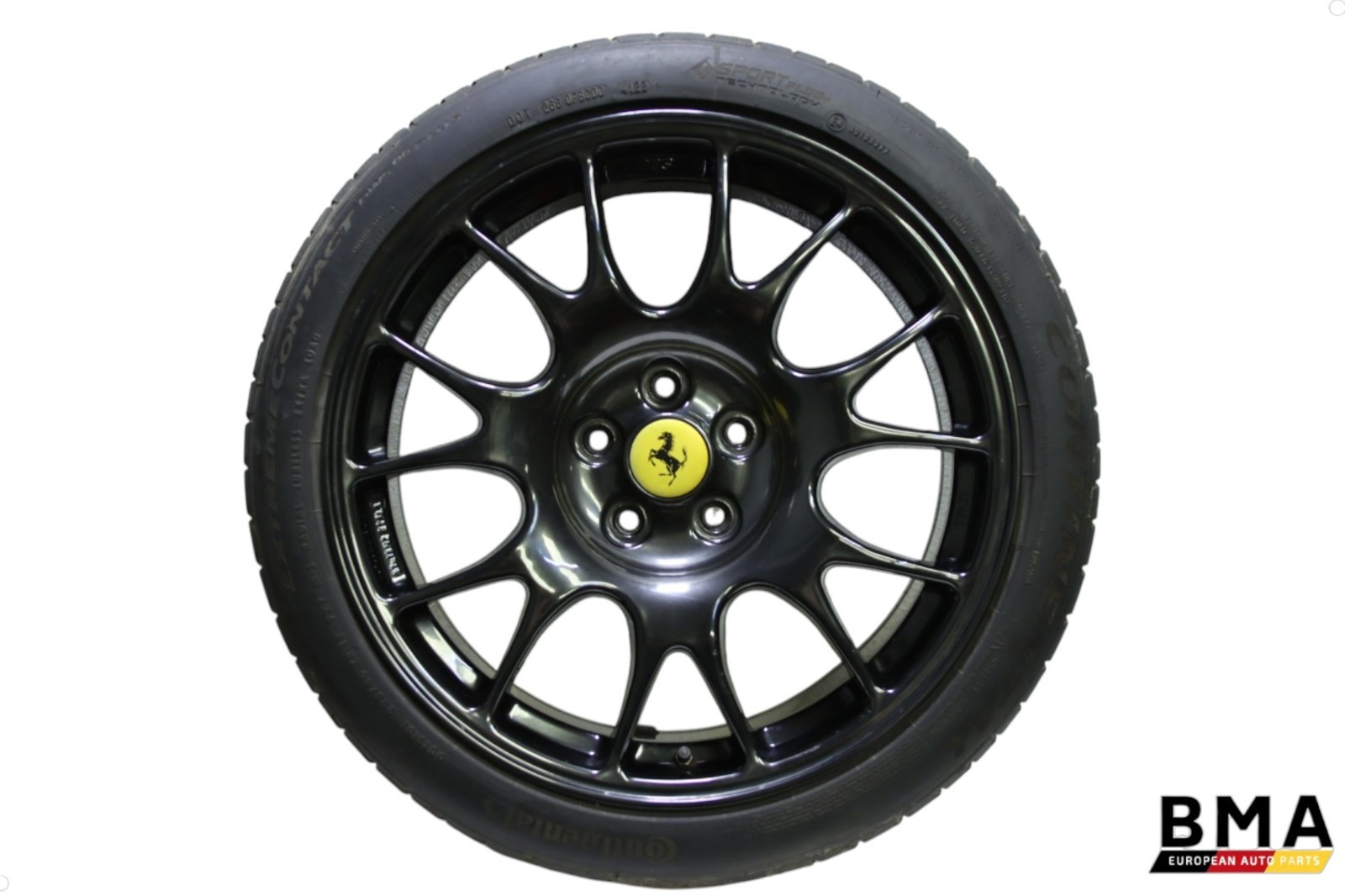 Ferrari 360 Challenge Stradale 18 x 8 ET31.5 Front BBS Wheel Rim 1999 - 2005 OEM Ferrari 360 Challenge Stradale 18 x 8 ET31.5 Front BBS Wheel Rim 1999 - 2005 OEM