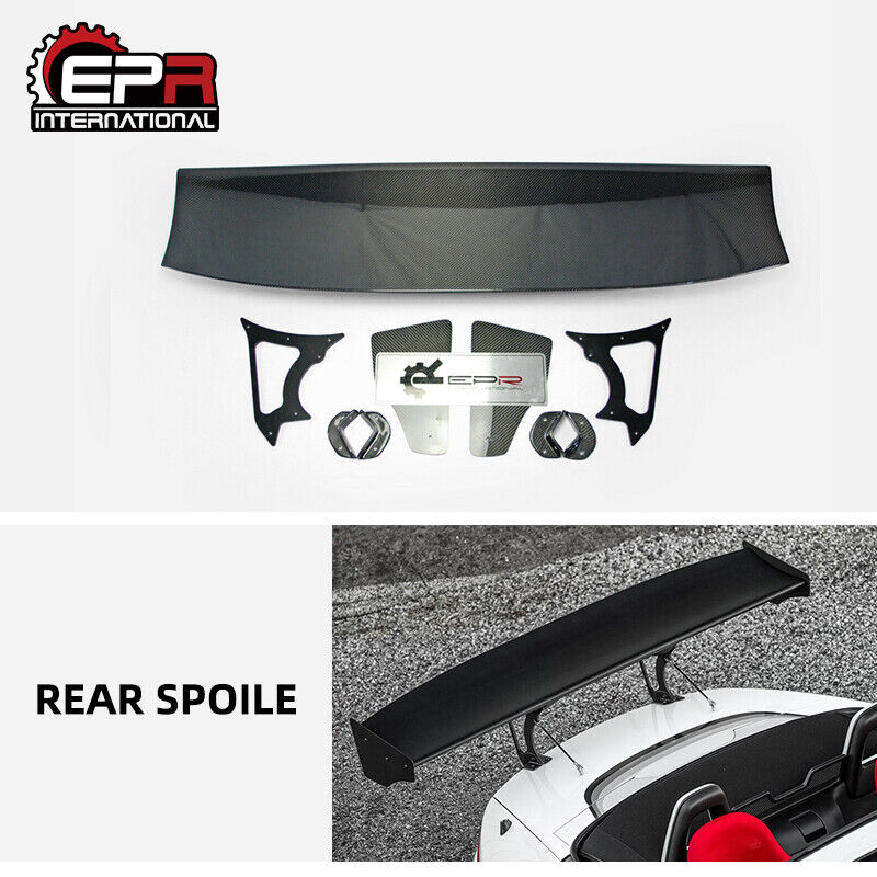 For Mazda MX5 ND5RC Miata Roadster RB Style Carbon Rear Trunk GT Spoilers wing