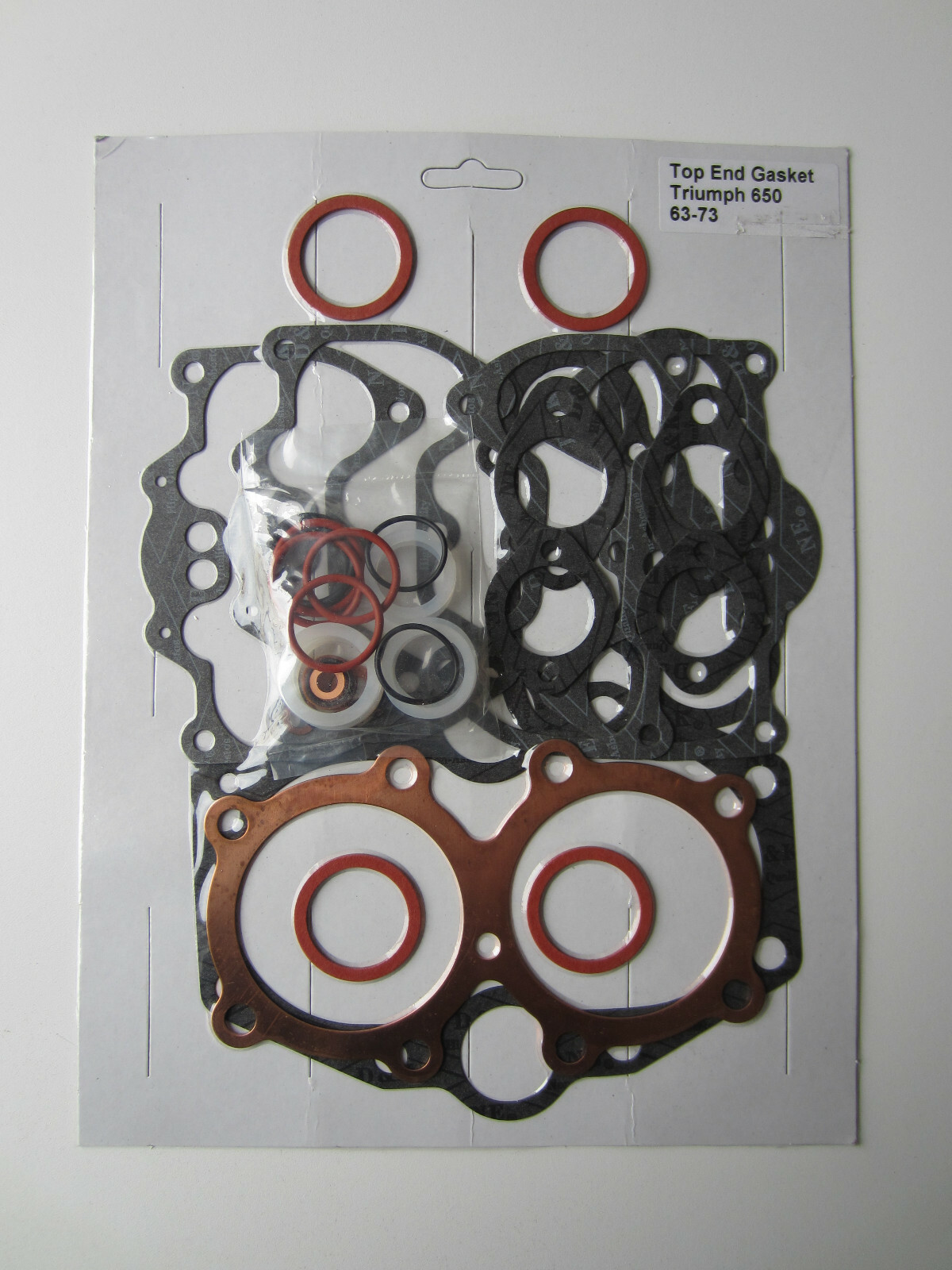TRIUMPH 650cc TR6 T120 ENGINE TOP END GASKET SET 1963-73 BONNEVILLE TIGER TRIUMPH 650cc TR6 T120 ENGINE TOP END GASKET SET 1963-73 BONNEVILLE TIGER