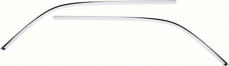 OER Inner Roof Rail Molding Set For 1968-1969 Pontiac Firebird and Chevy Camaro